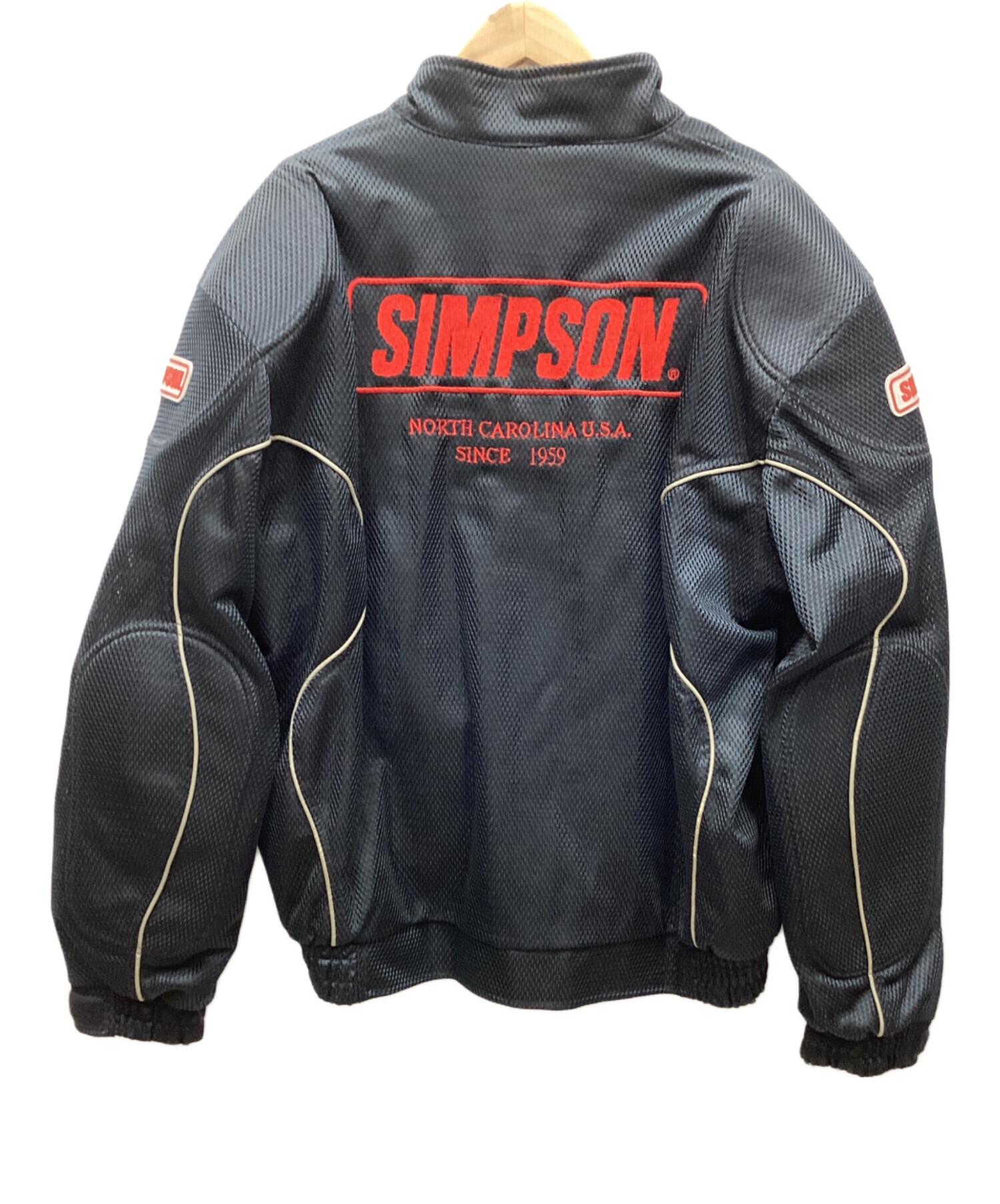 中古・古着通販】SIMPSON (シンプソン) ライダースジャケット ブラック サイズ:LL｜ブランド・古着通販 トレファク公式【TREFAC  FASHION】スマホサイト