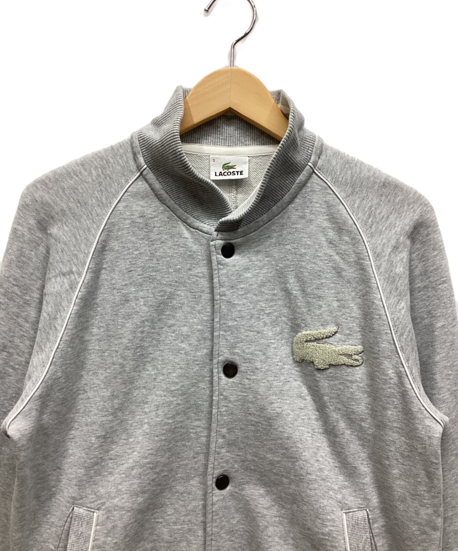 LACOSTE (ラコステ) スウェットジャケット グレー サイズ:3