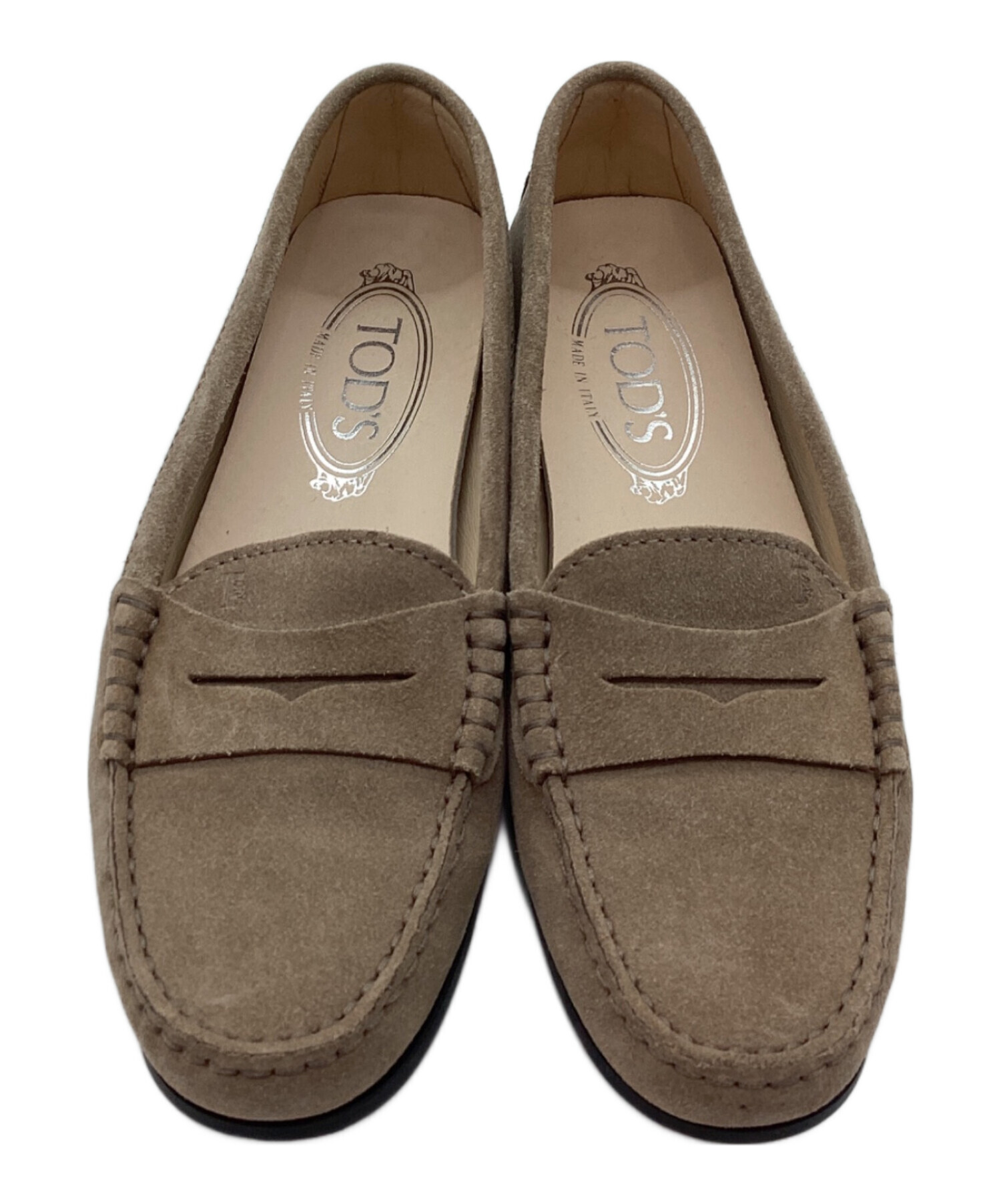 中古・古着通販】TOD'S (トッズ) ドライビングシューズ ベージュ サイズ:35 1/2｜ブランド・古着通販 トレファク公式【TREFAC  FASHION】スマホサイト