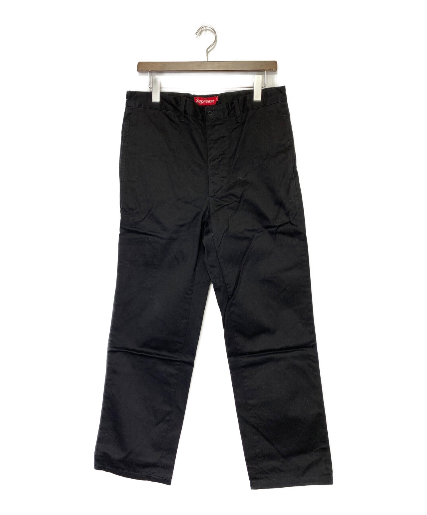 SUPREME (シュプリーム) Chino Pant ブラック サイズ:SIZE 81cm (W32)