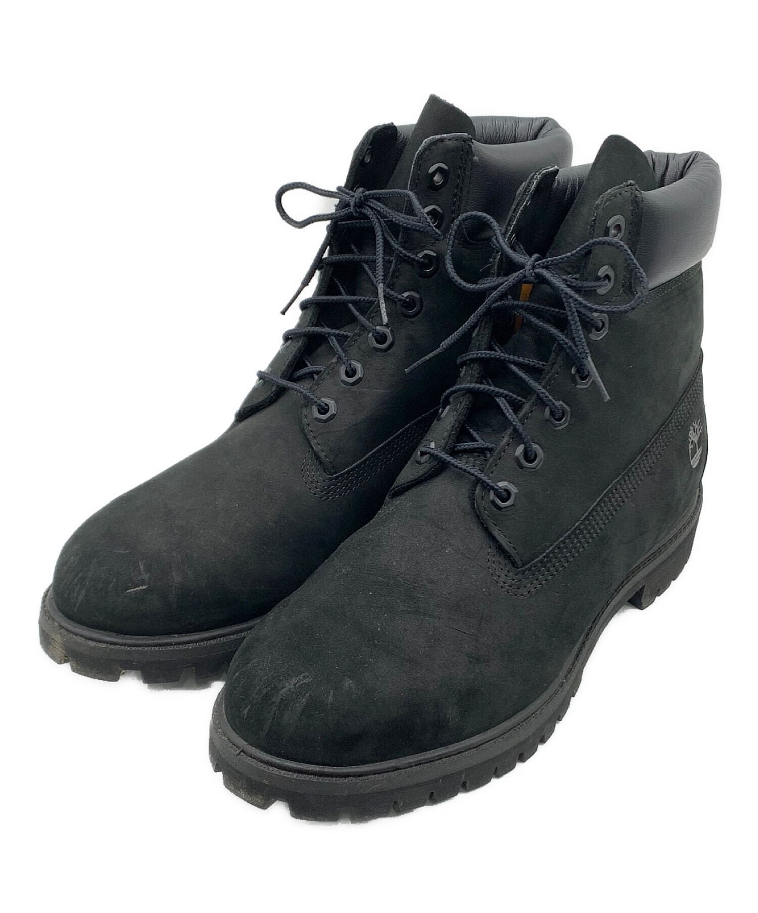 Timberland (ティンバーランド) 6インチプレミアムウォータープルーフブーツ ブラック サイズ:9.5W/275(2.5)