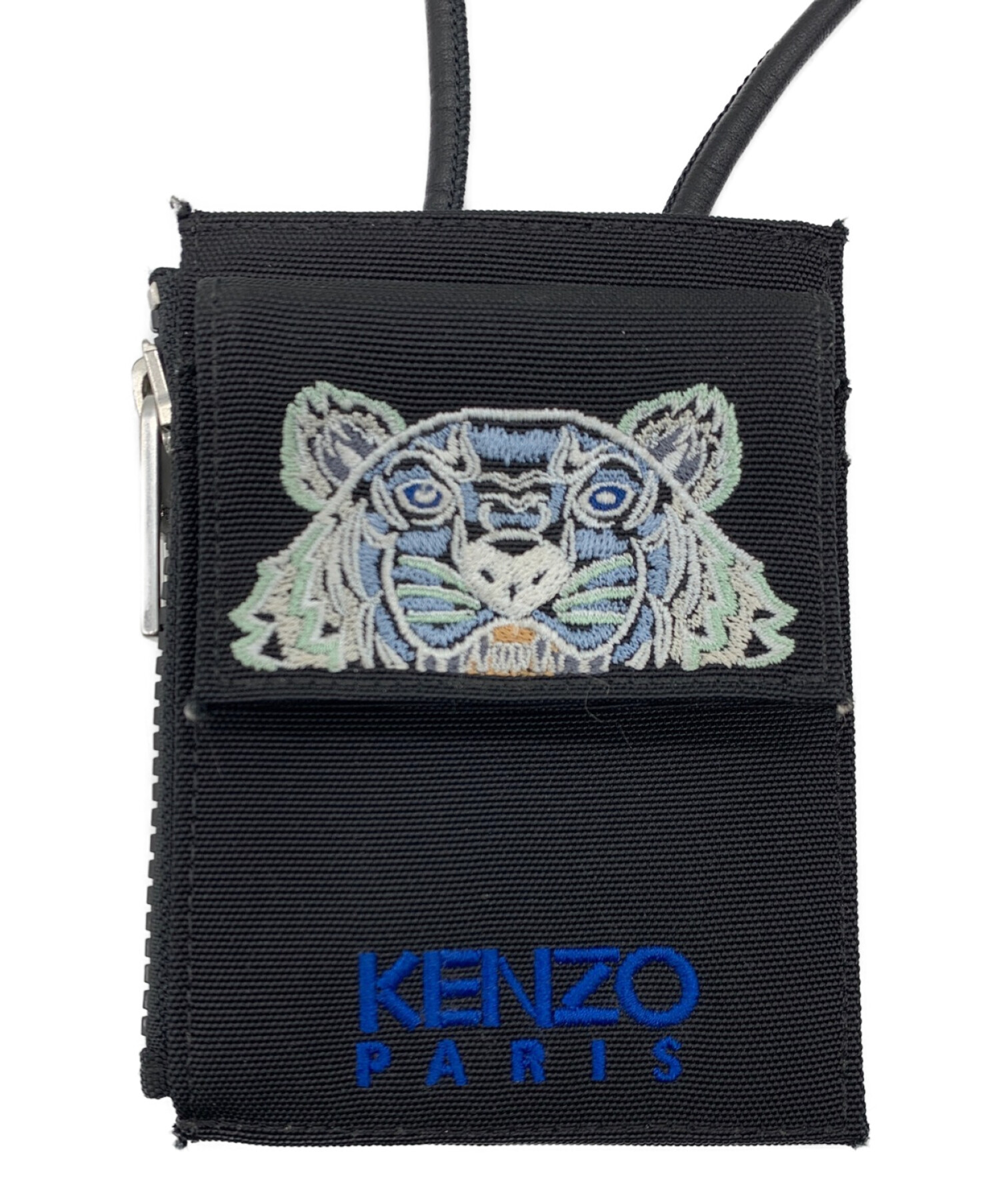 KENZO (ケンゾー) ポシェット / CARD HOLDER ON STRAP ブラック