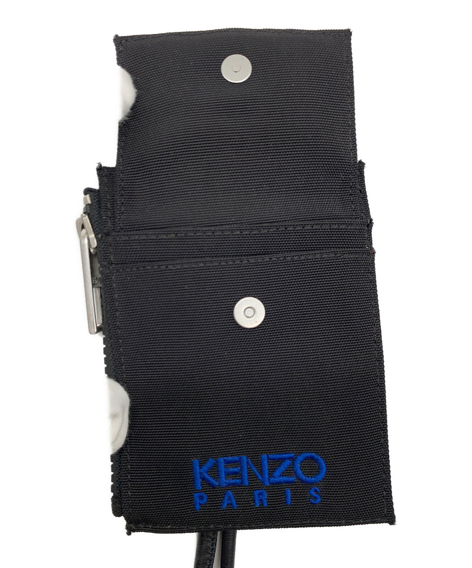 KENZO (ケンゾー) ポシェット / CARD HOLDER ON STRAP ブラック