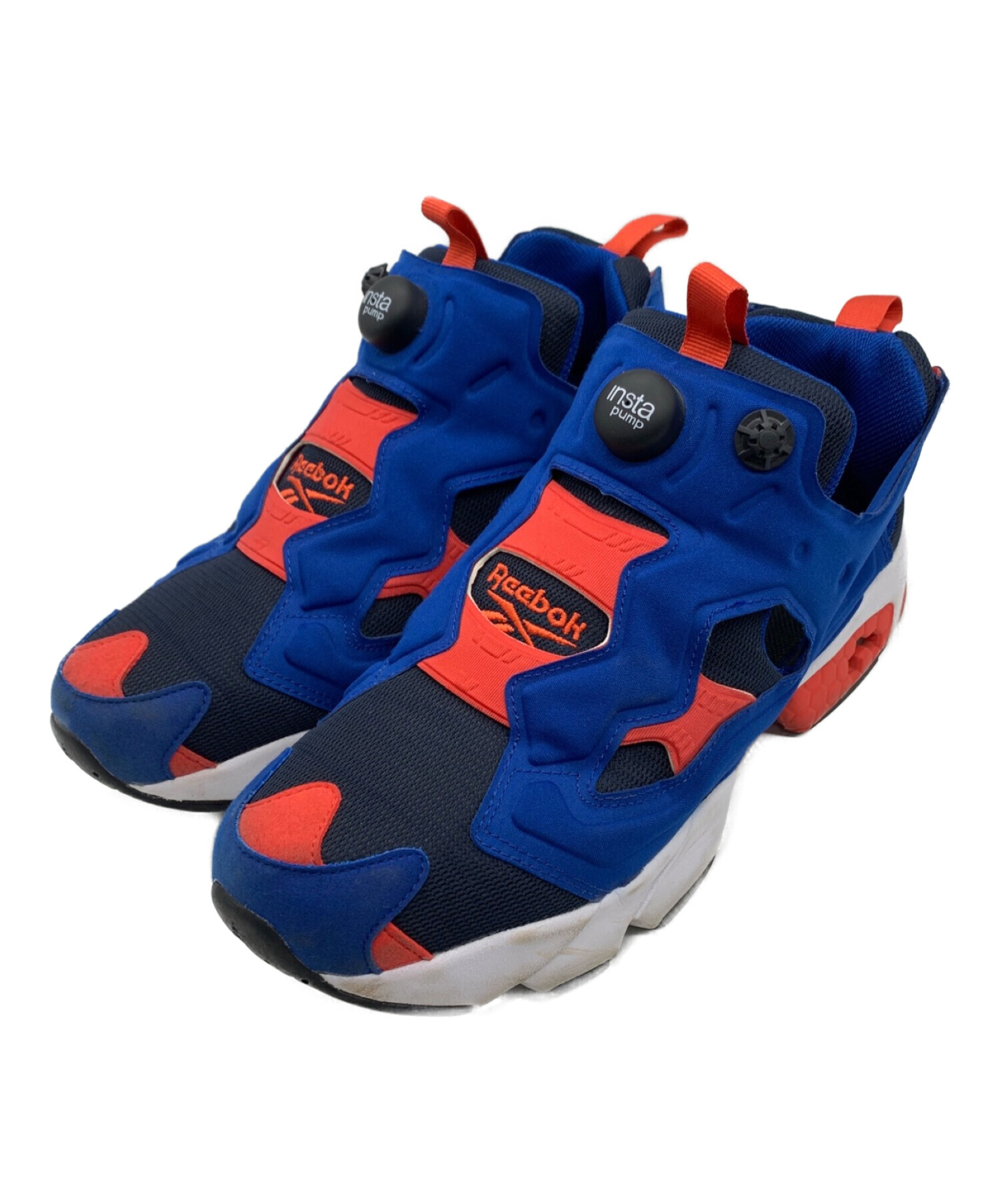 reebok スニーカー 青 販売 赤