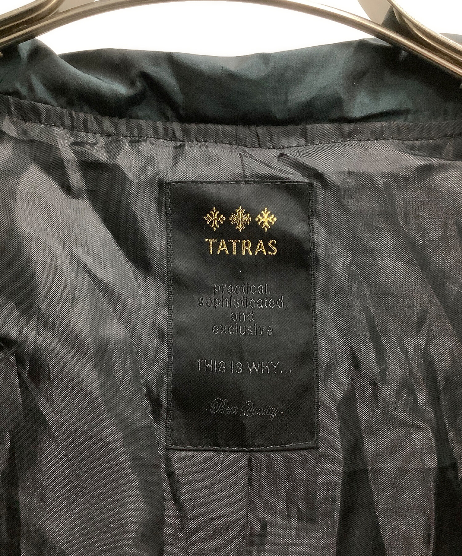 中古・古着通販】TATRAS (タトラス) モッズコート ネイビー サイズ:02