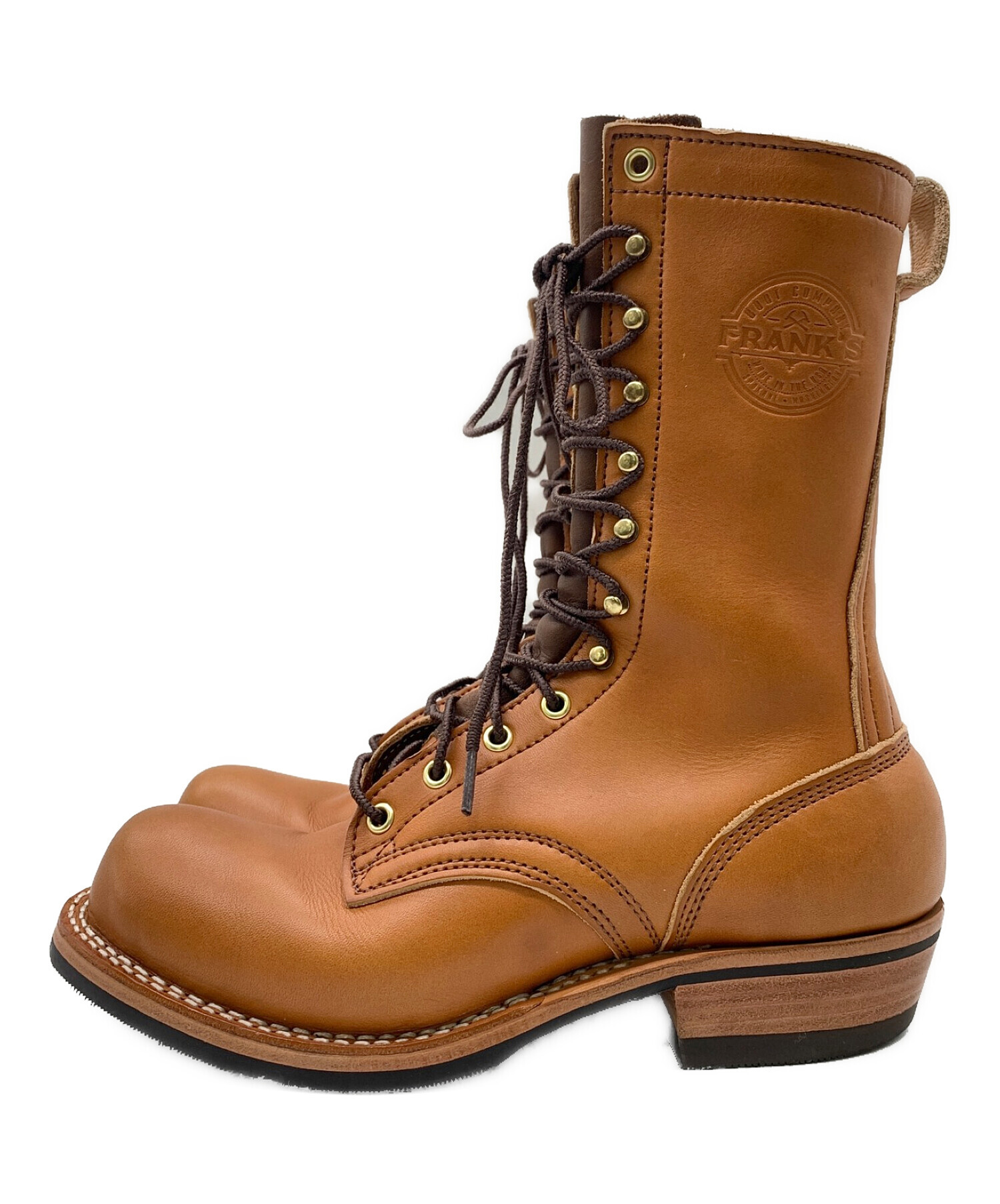 franks boot company (フランクブーツ) カスタムブーツ ブラウン サイズ:7EE