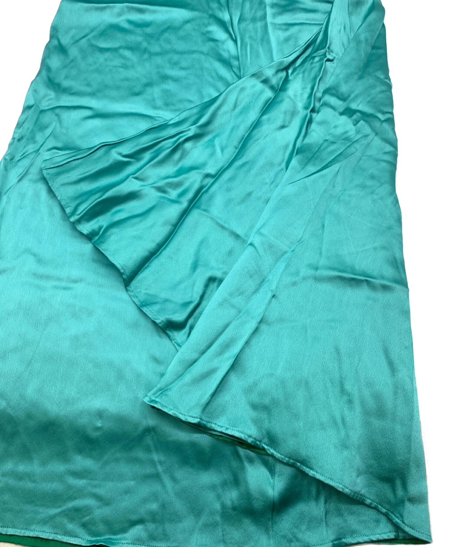 BLAMINK (ブラミンク) レーヨンロングスカート グリーン サイズ:38