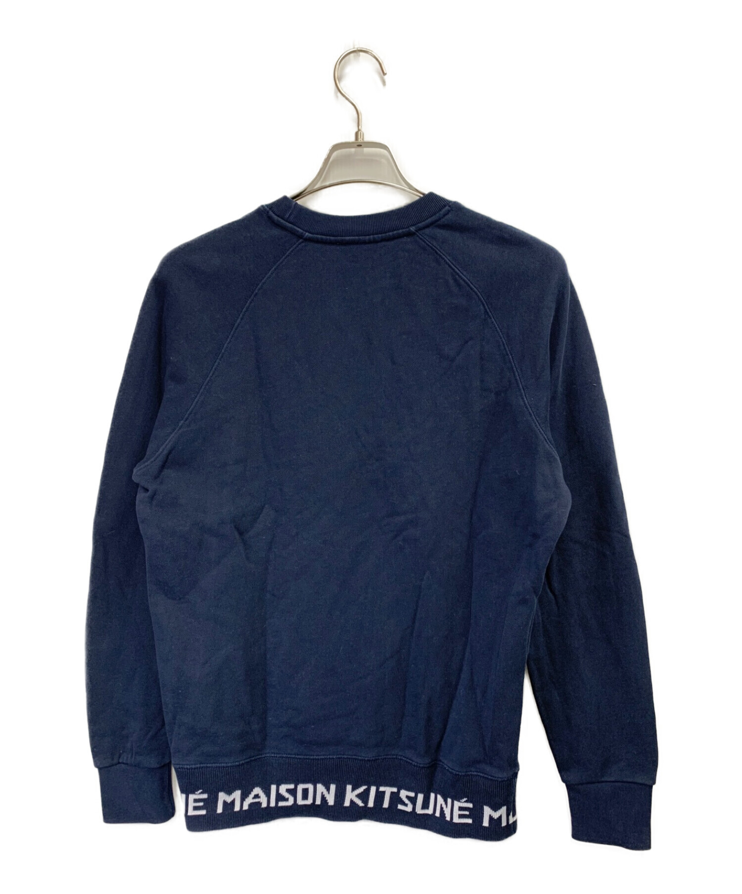 MAISON KITSUNE メゾンキツネ スウェット XS 紺 - スウェット