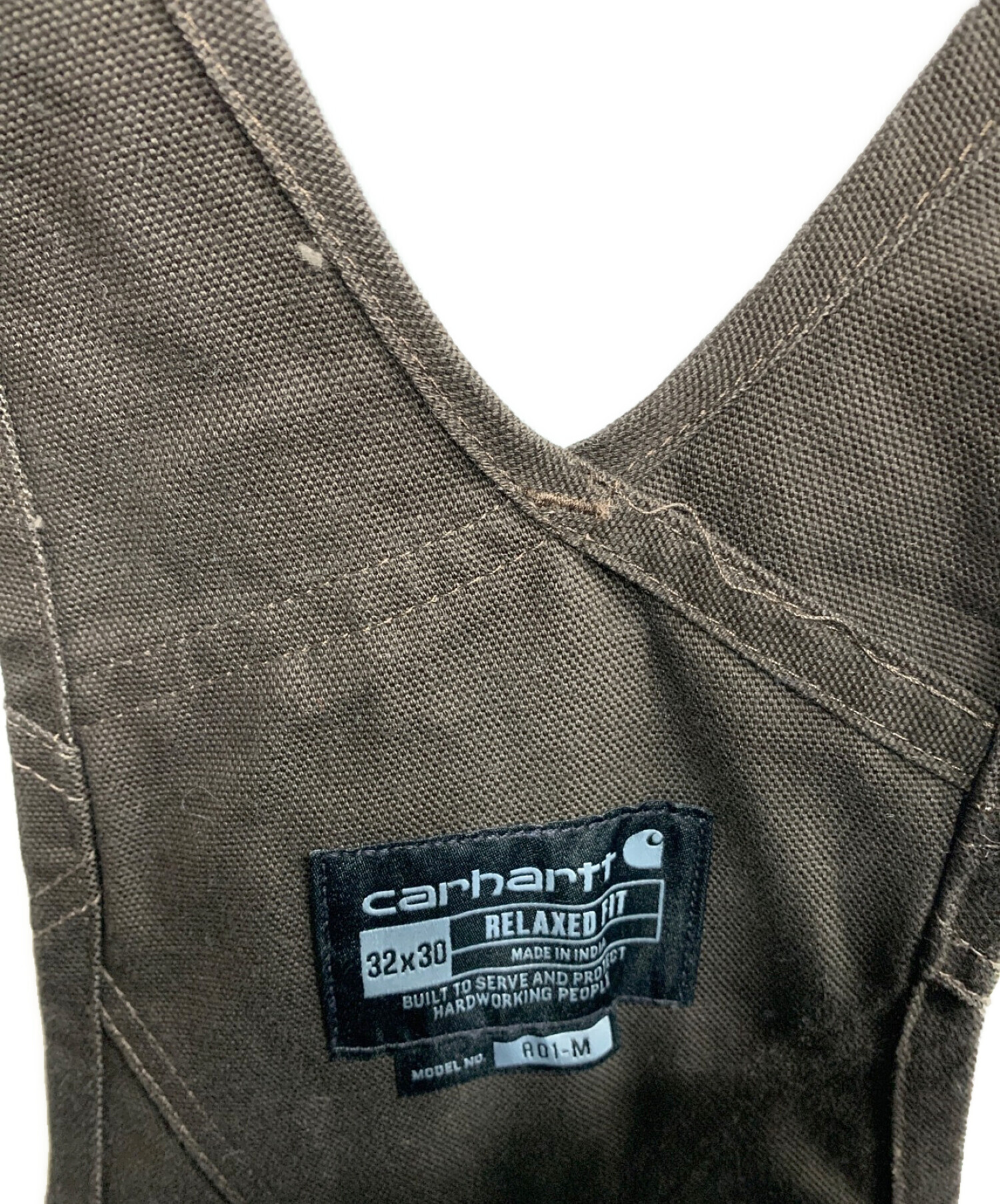 中古・古着通販】CarHartt (カーハート) ダックオーバーオール