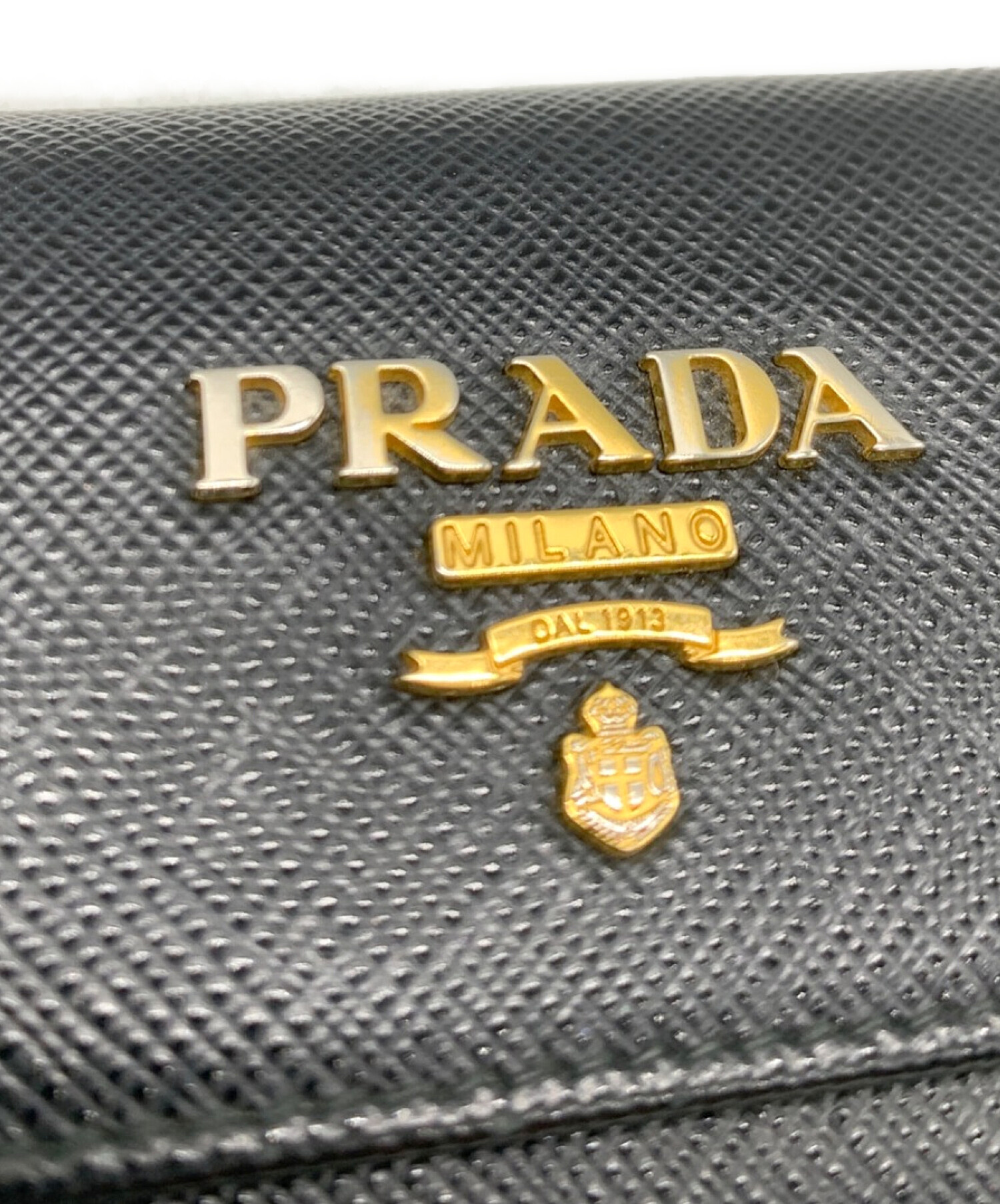 PRADA (プラダ) キーケース ブラック