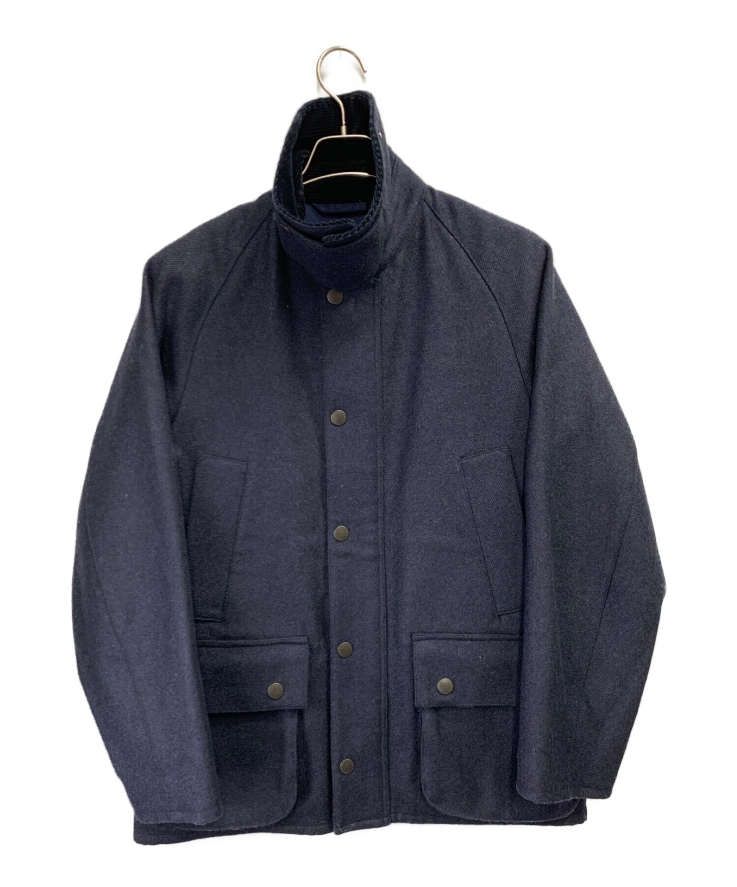 【中古・古着通販】Barbour (バブアー) BEDALE SL WOOL JACKET ネイビー サイズ:36｜ブランド・古着通販  トレファク公式【TREFAC FASHION】スマホサイト