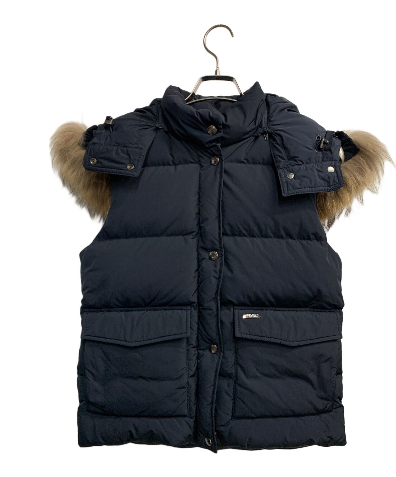 WOOLRICH (ウールリッチ) ダウンベスト ネイビー サイズ:M