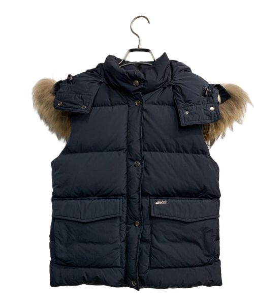 【中古・古着通販】WOOLRICH (ウールリッチ) ダウンベスト ネイビー サイズ:M｜ブランド・古着通販 トレファク公式【TREFAC  FASHION】スマホサイト