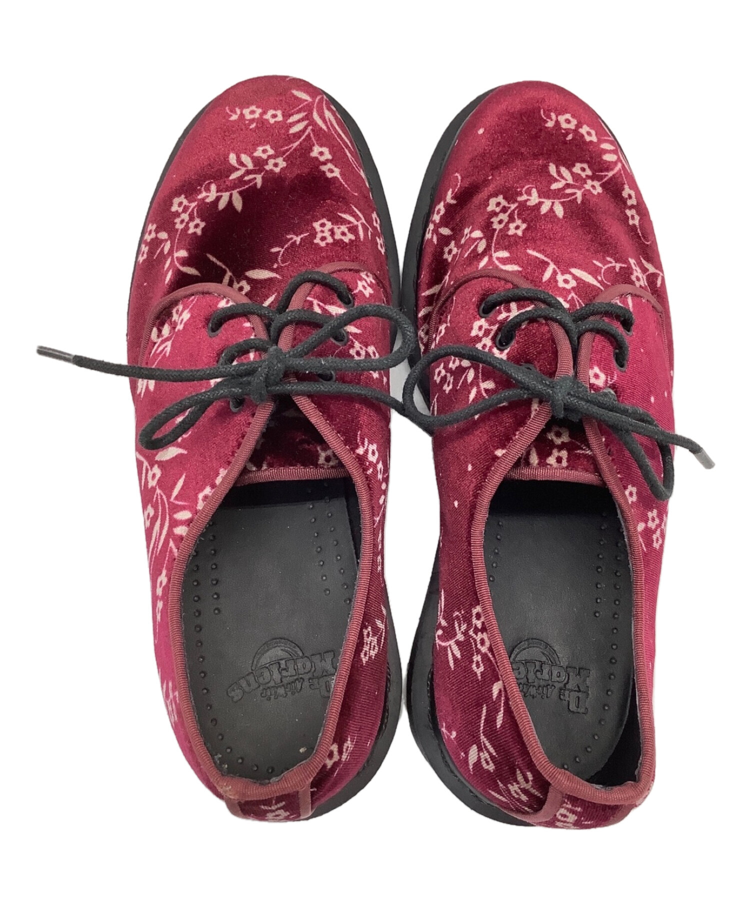 Dr.Martens (ドクターマーチン) 3ホールシューズ ワインレッド サイズ:EU37