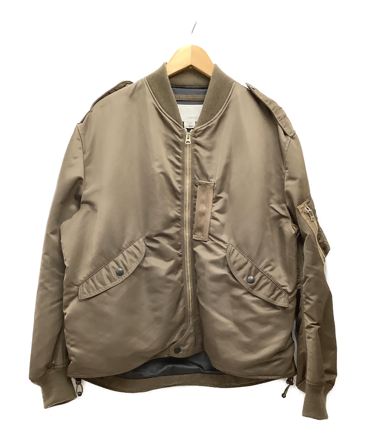 nanamica (ナナミカ) フライトジャケット ブラウン サイズ:XS