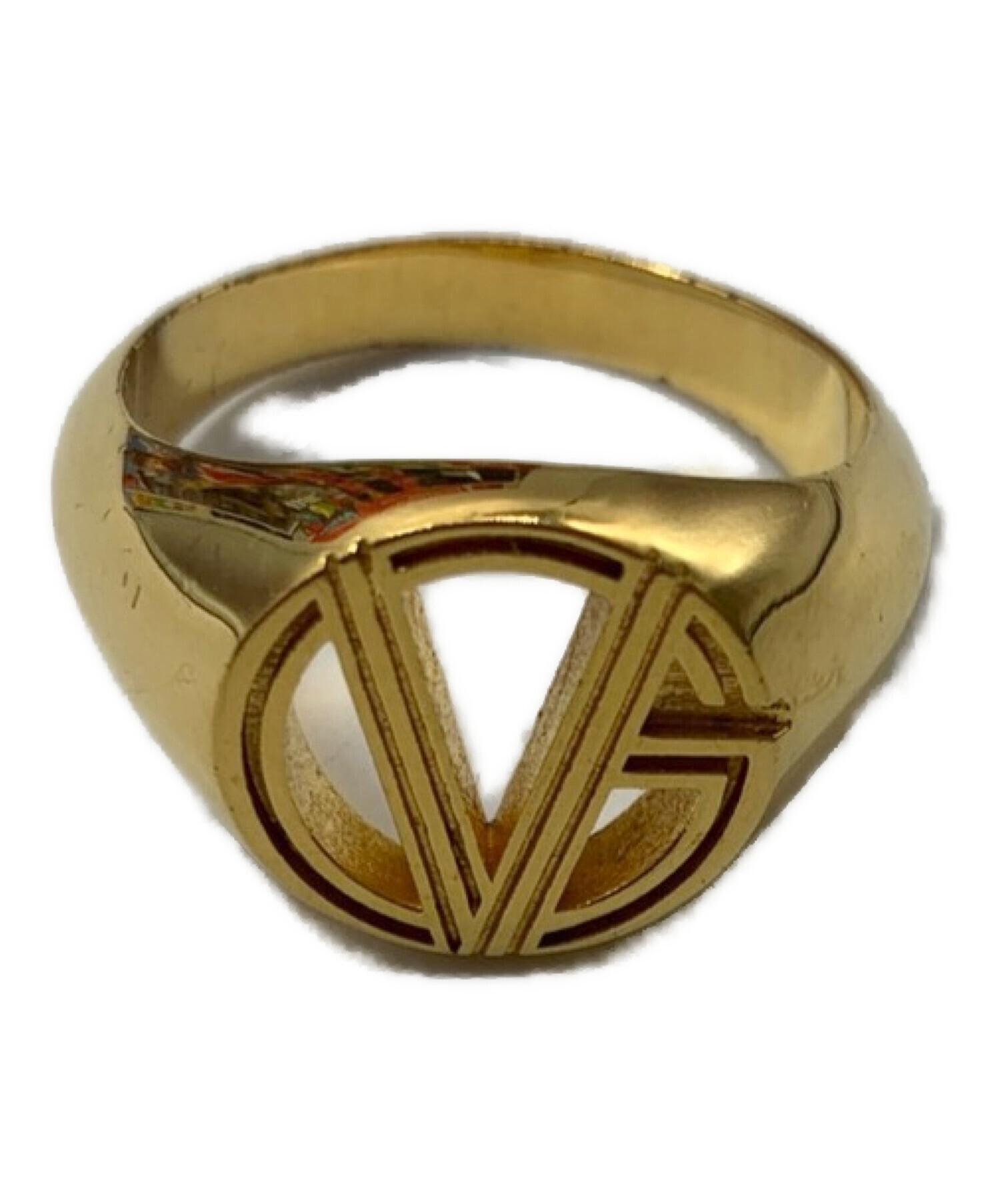 号数17号versace   ヴェルサーチェ　指輪　レターV