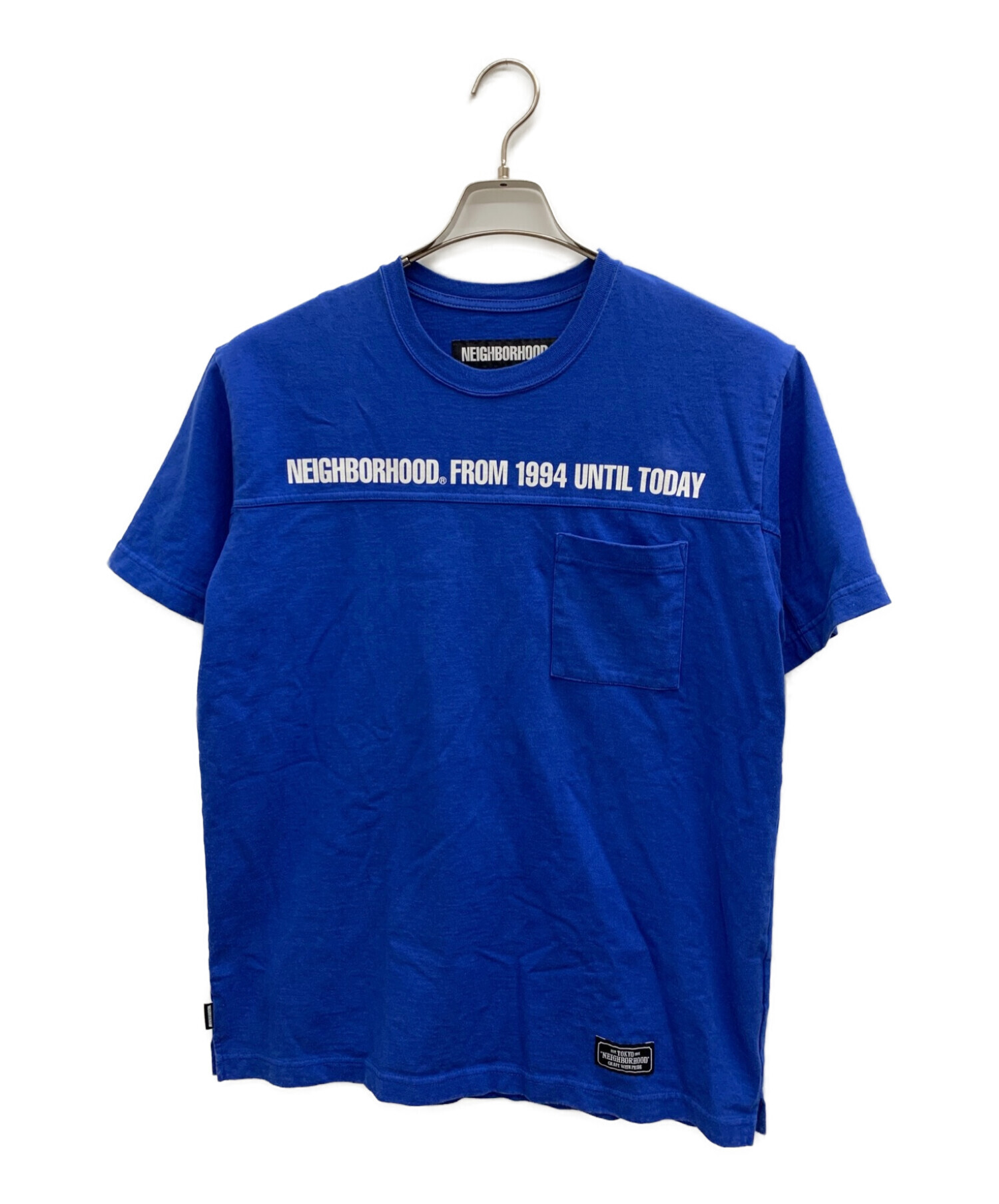 NEIGHBORHOOD (ネイバーフッド) Tシャツ ブルー サイズ:Ｍ