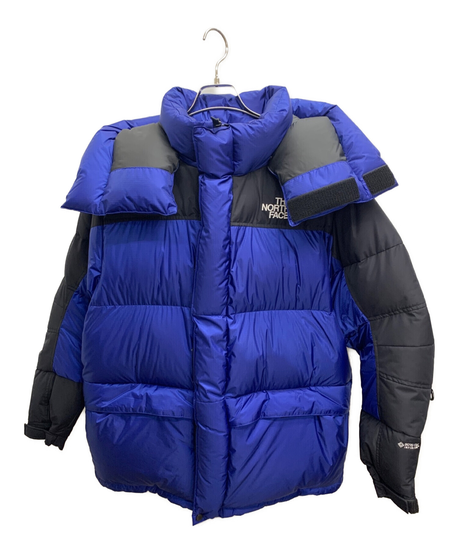 中古・古着通販】THE NORTH FACE (ザ ノース フェイス) ヒムダウンパーカー ブルー×ブラック サイズ:S｜ブランド・古着通販  トレファク公式【TREFAC FASHION】スマホサイト