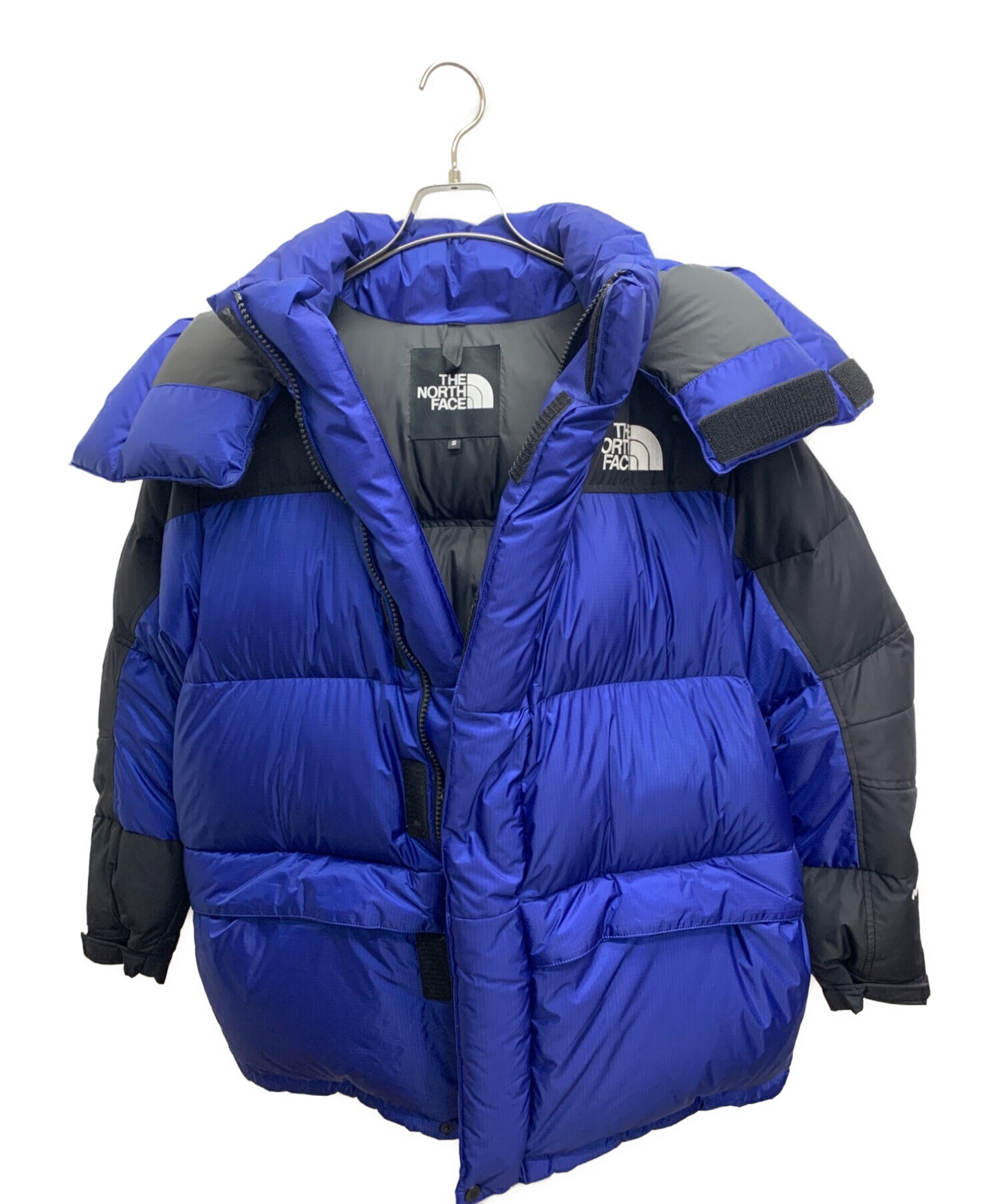 中古・古着通販】THE NORTH FACE (ザ ノース フェイス) ヒムダウンパーカー ブルー×ブラック サイズ:S｜ブランド・古着通販  トレファク公式【TREFAC FASHION】スマホサイト