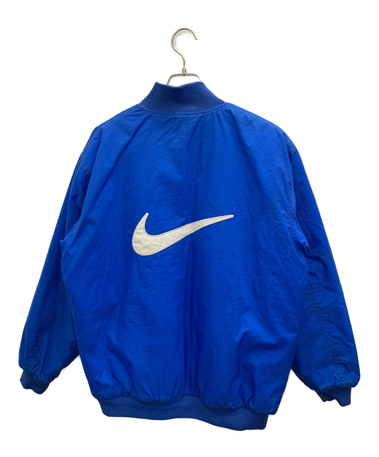 NIKE (ナイキ) 90sリバーシブルジャケット ブルー サイズ:L