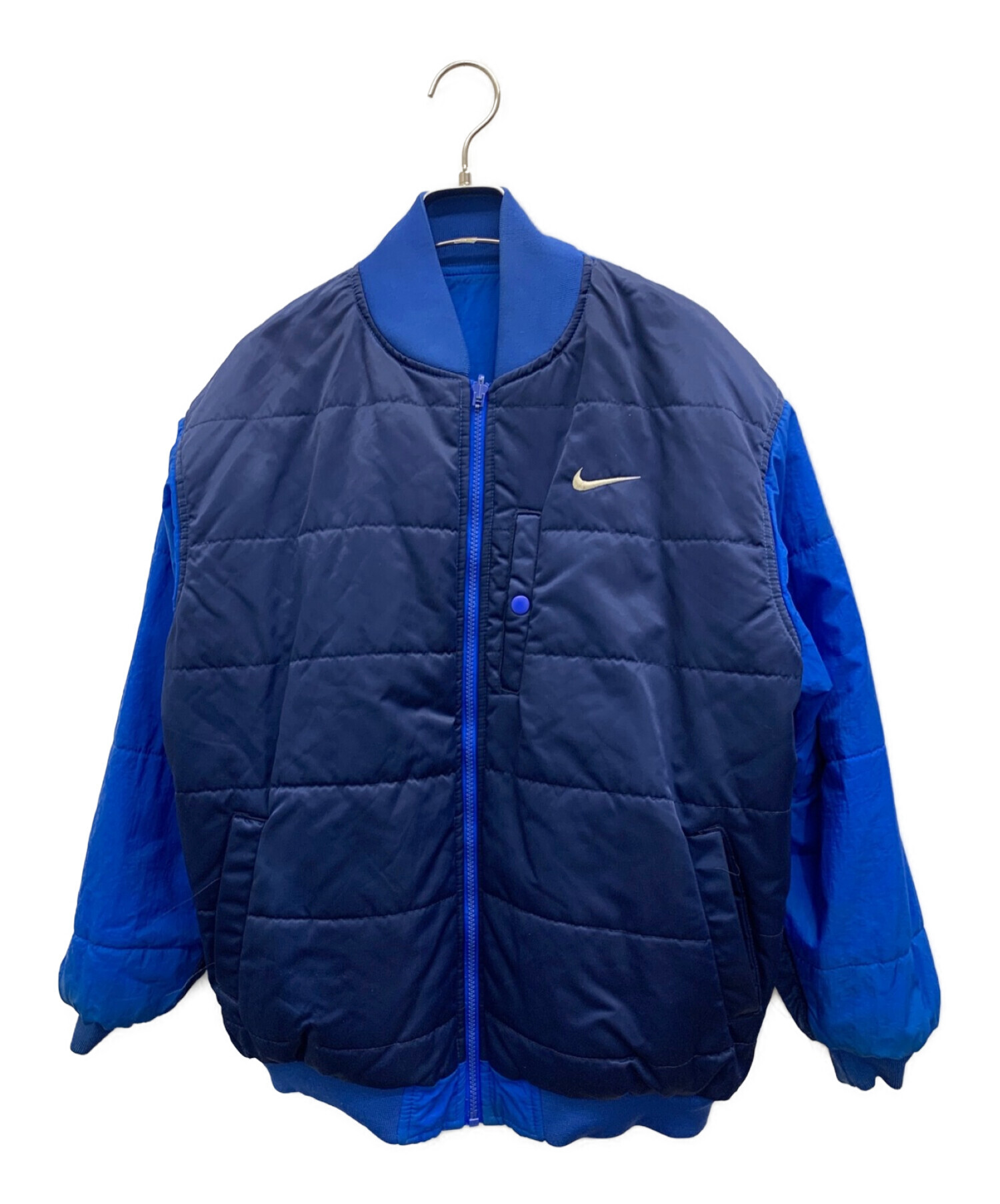 中古・古着通販】NIKE (ナイキ) 90sリバーシブルジャケット ブルー