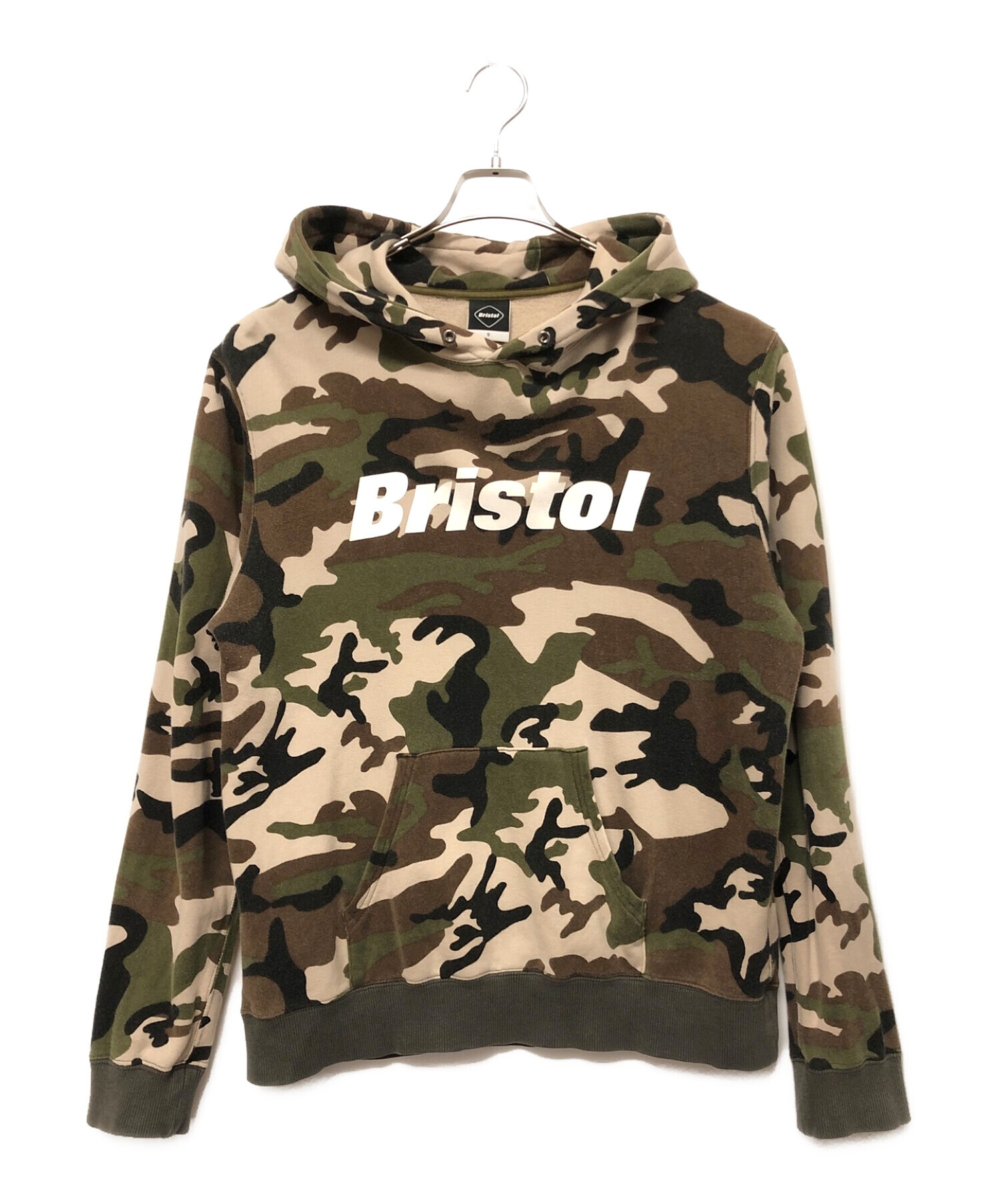 中古・古着通販】Bristol (ブリストル) プルオーバーパーカー グリーン×ブラウン サイズ:SIZE S｜ブランド・古着通販  トレファク公式【TREFAC FASHION】スマホサイト