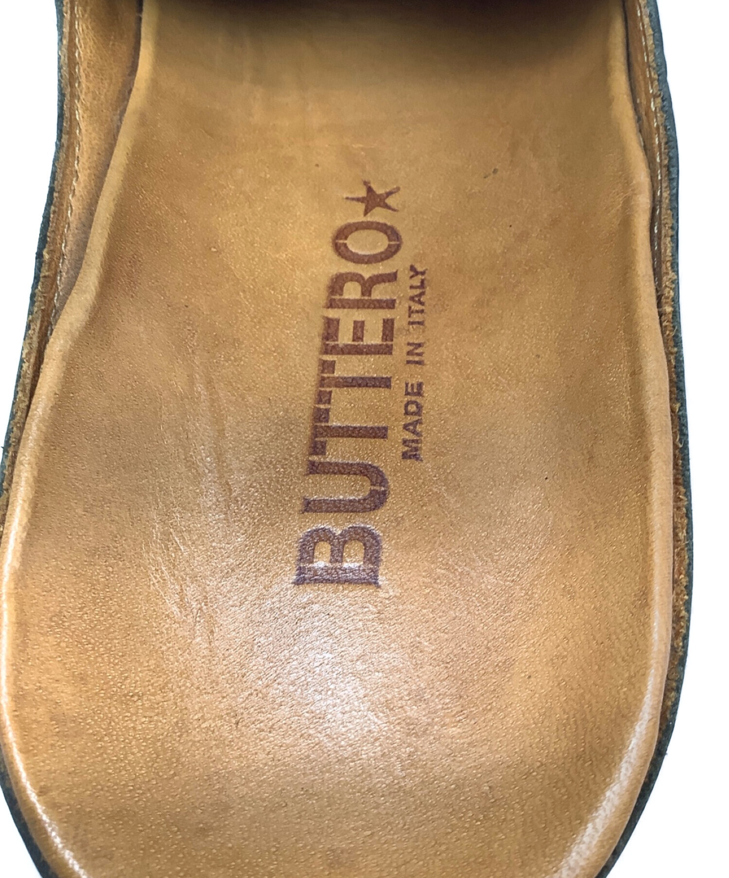 中古・古着通販】BUTTERO (ブッテロ) レザースリッポン/サンダル