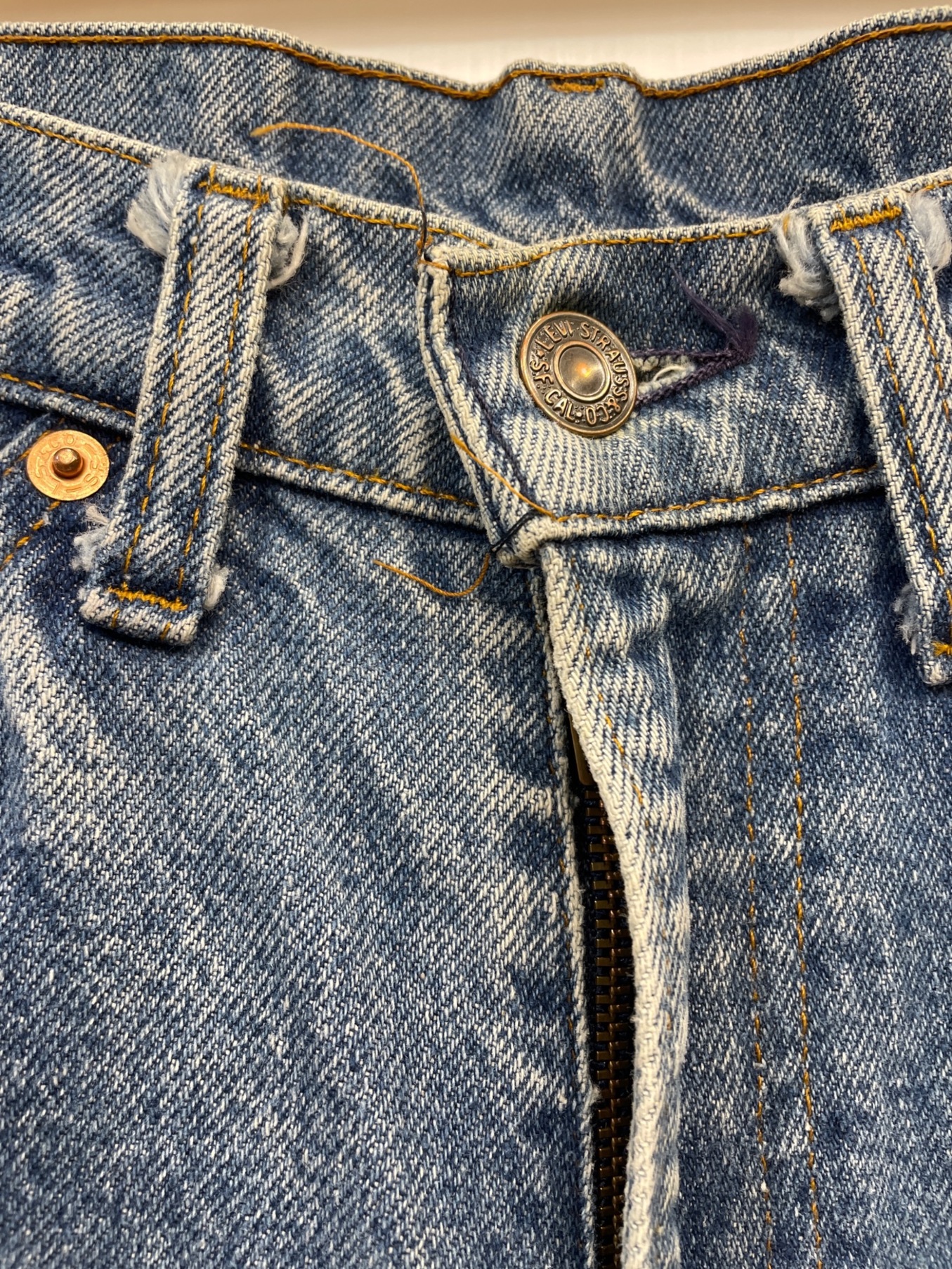 中古・古着通販】LEVI'S (リーバイス) ブーツカットジーンズ スカイ