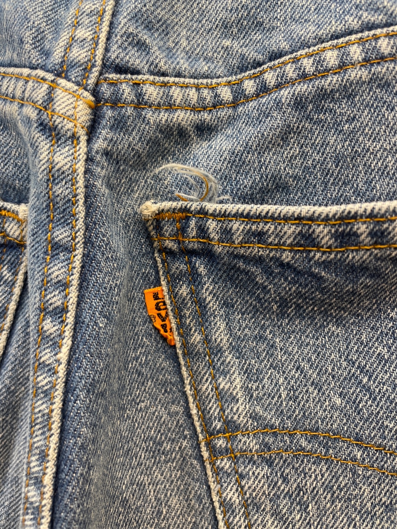 中古・古着通販】LEVI'S (リーバイス) ブーツカットジーンズ スカイ