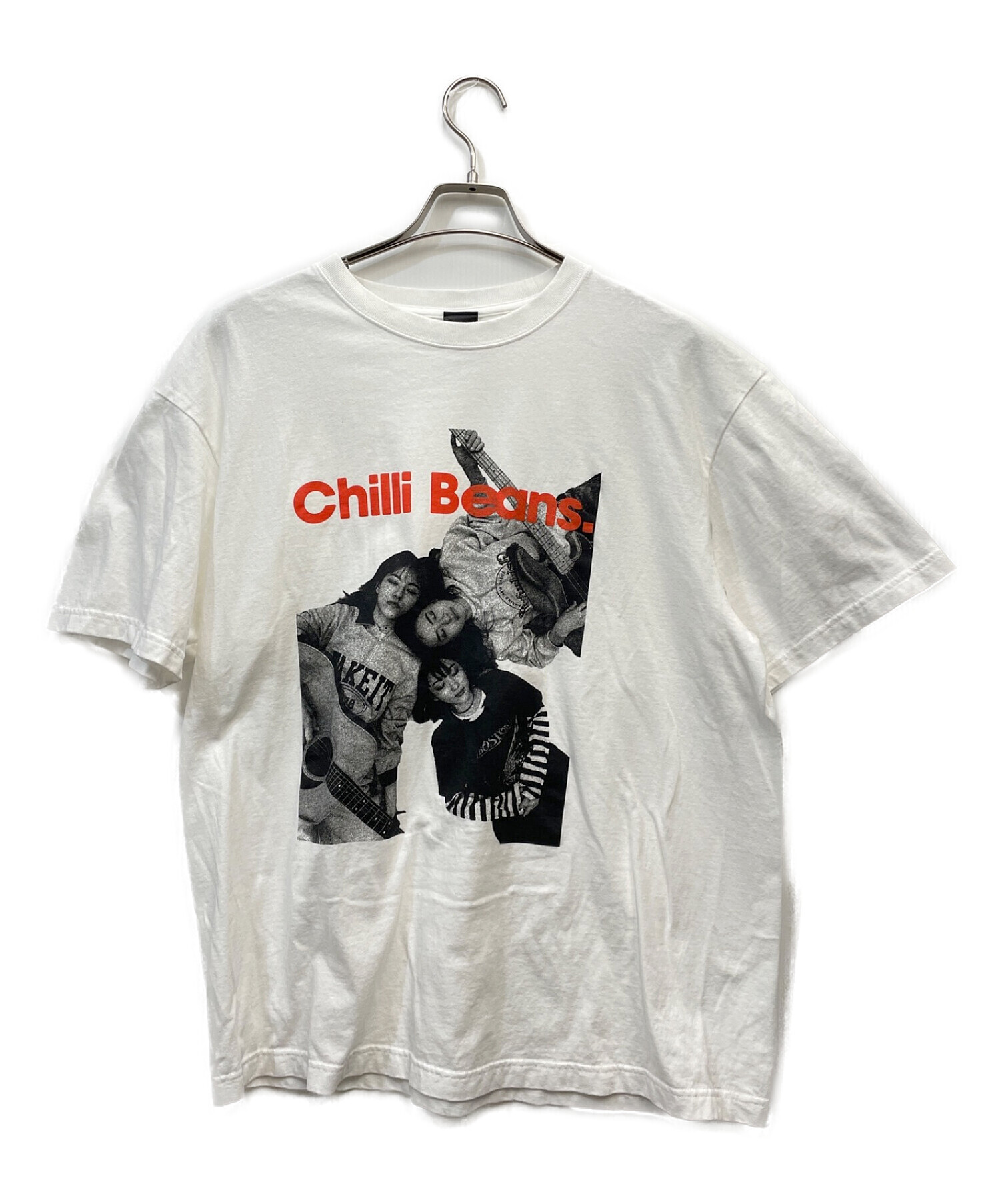 Chilli Beans. (チリビーンズ) 半袖カットソー ホワイト×ブラック サイズ:XL 1155円