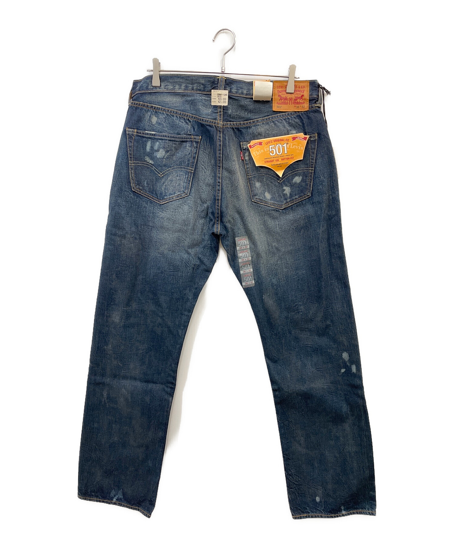 中古・古着通販】LEVI'S (リーバイス) デニムパンツ ブルー サイズ:Ｗ36Ｌ32 未使用品｜ブランド・古着通販 トレファク公式【TREFAC  FASHION】スマホサイト