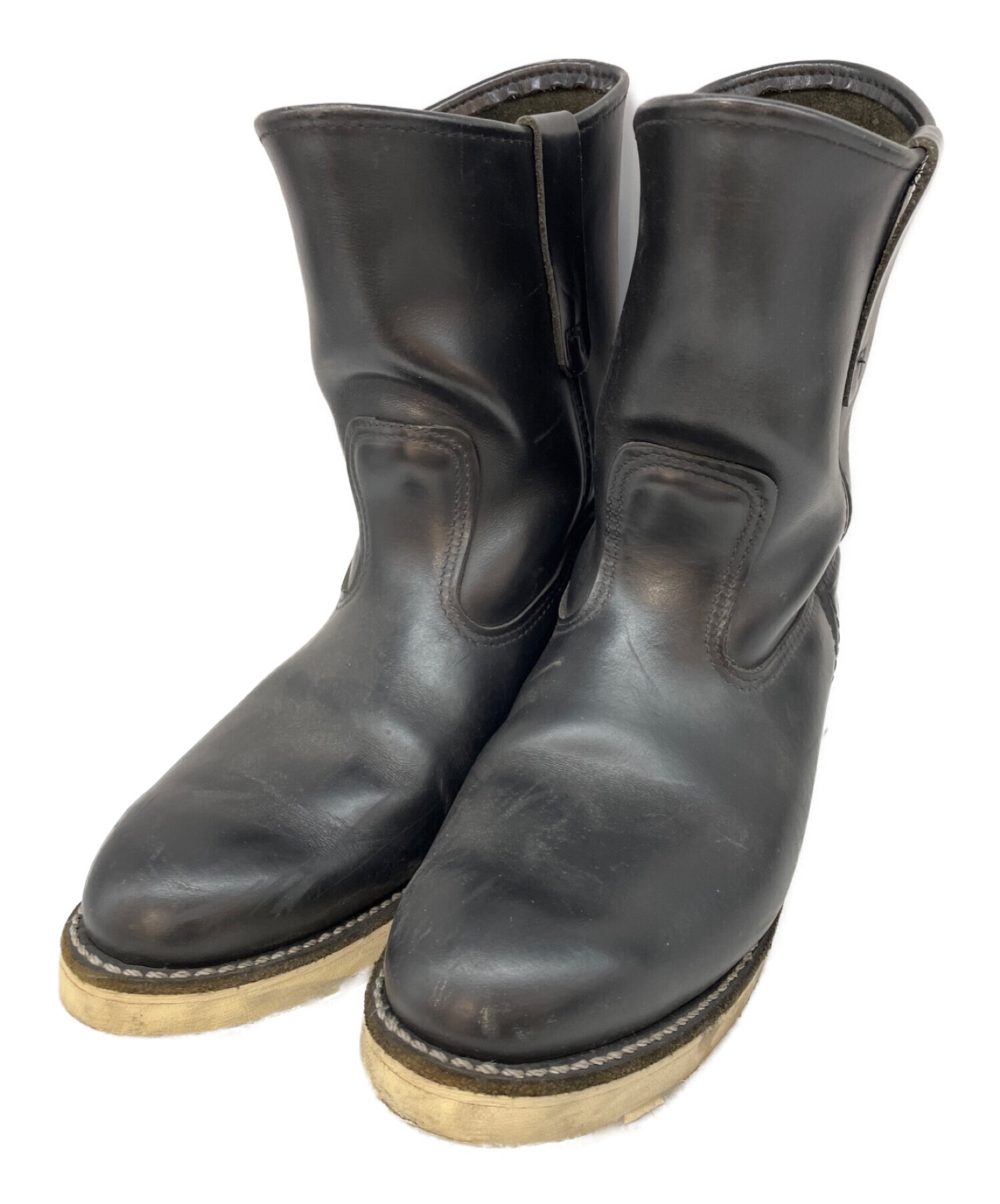 中古・古着通販】RED WING (レッドウィング) ペコスブーツ ブラック