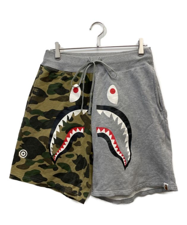 中古・古着通販】A BATHING APE (アベイシングエイプ) ハーフパンツ グレー サイズ:M｜ブランド・古着通販 トレファク公式【TREFAC  FASHION】スマホサイト