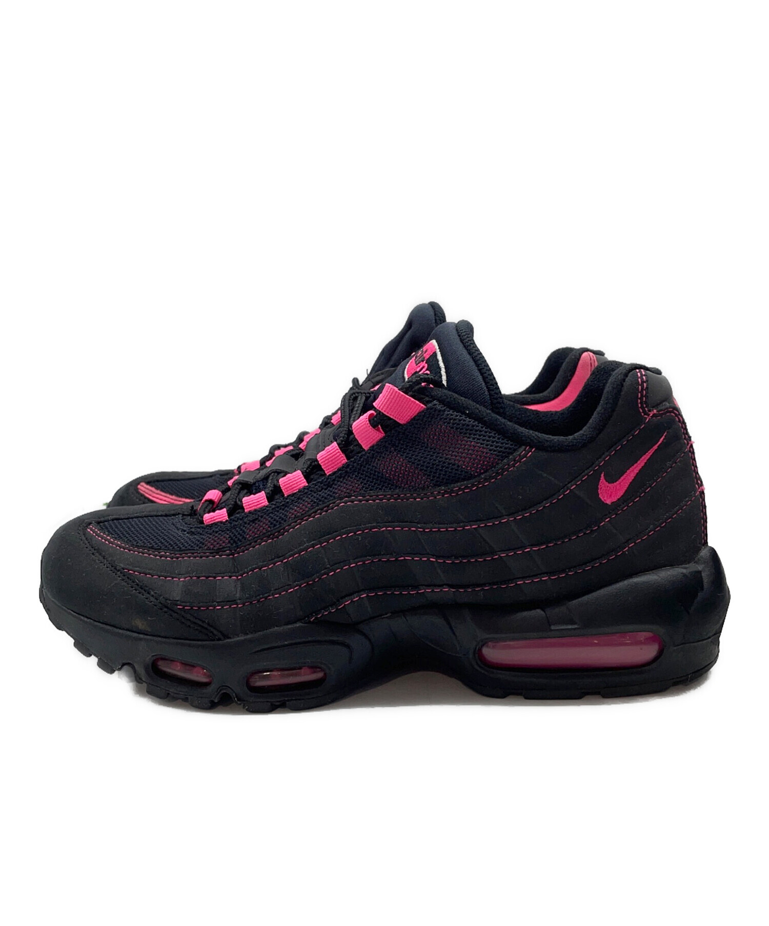 中古・古着通販】NIKE (ナイキ) AIR MAX 95エア マックス ９５ ブラック×ピンク サイズ:27cm｜ブランド・古着通販  トレファク公式【TREFAC FASHION】スマホサイト