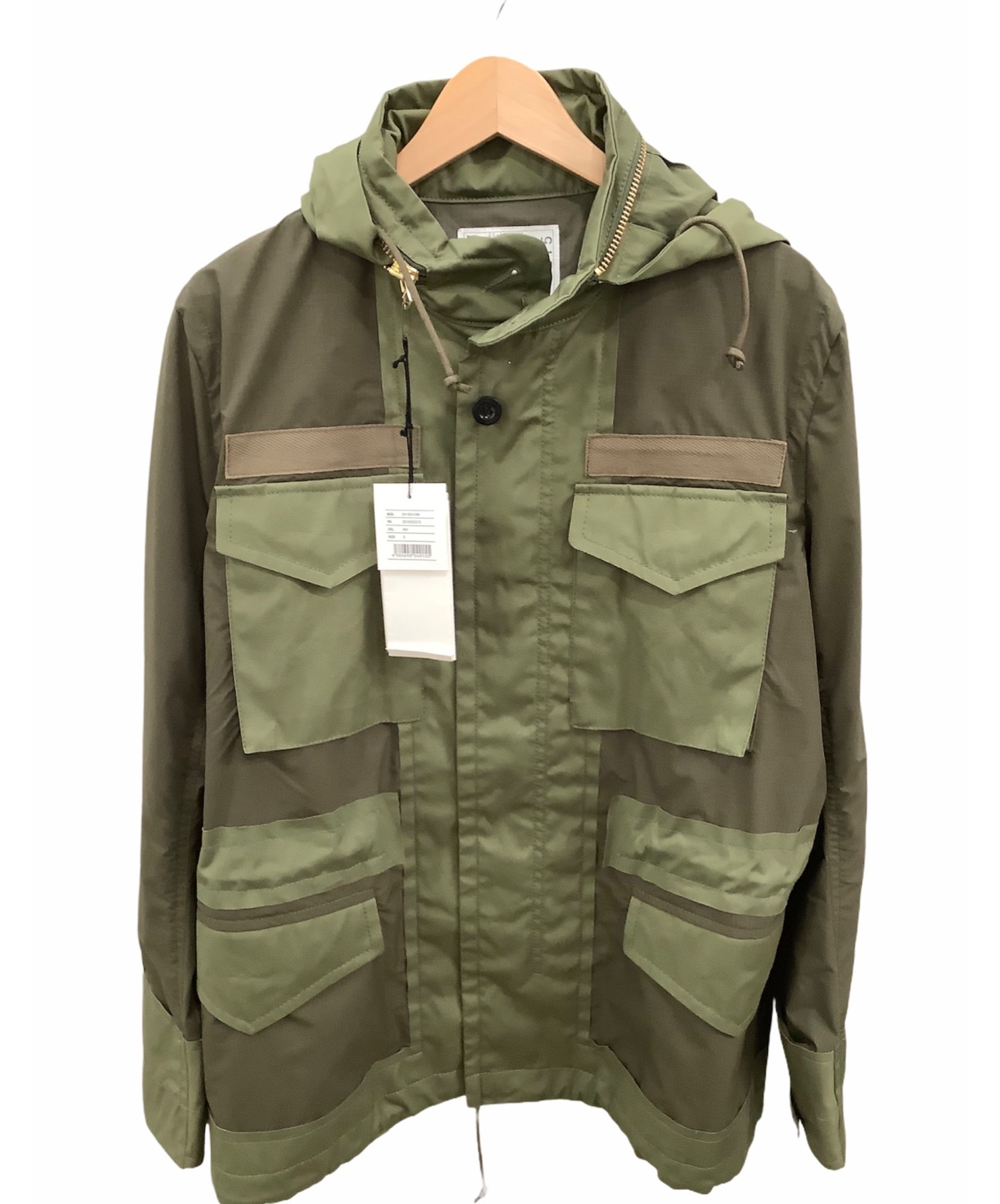 sacai (サカイ) M65ジャケット グリーン サイズ:3 未使用品