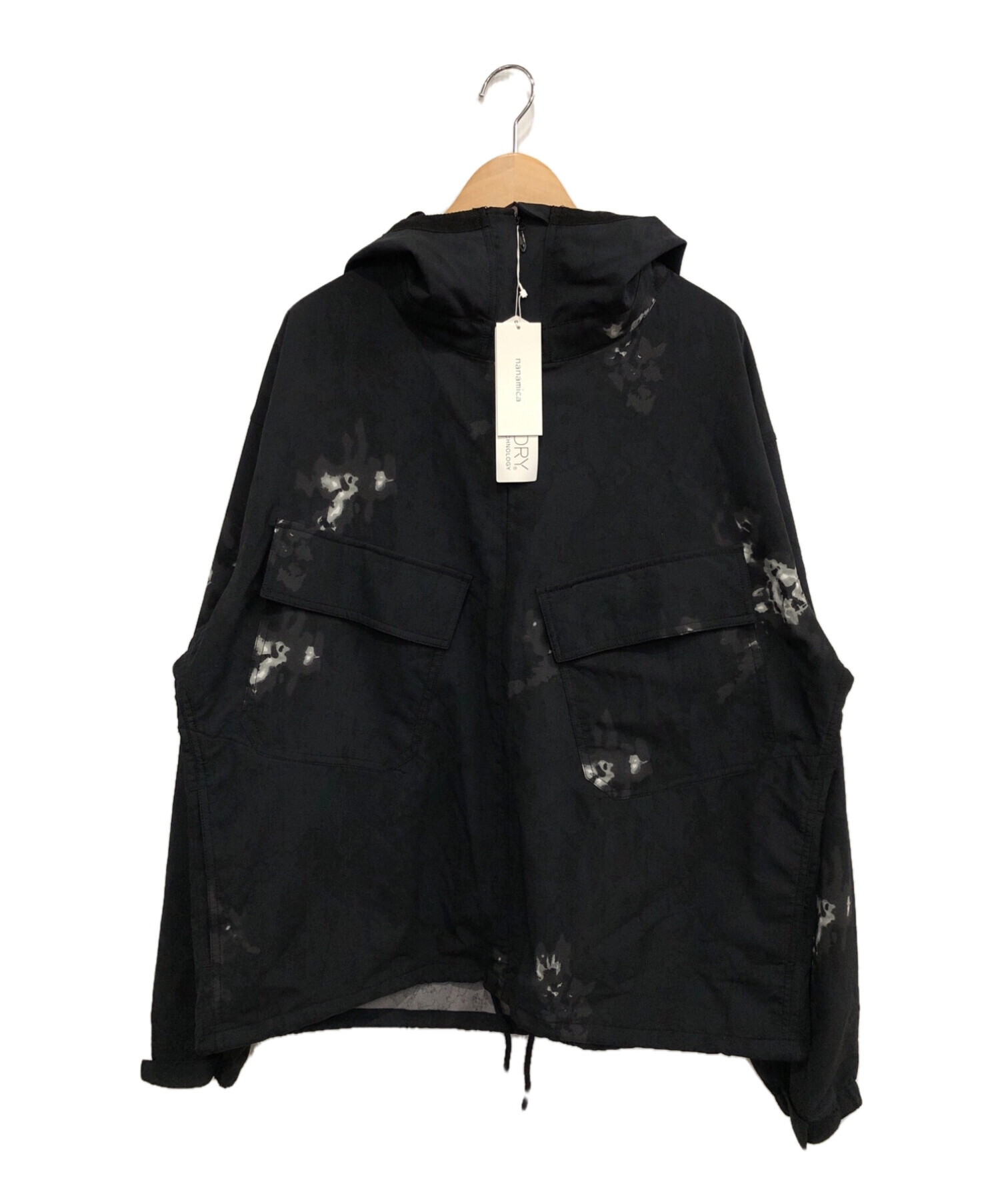 ナナミカ アルファドライ Hooded Parka ブラック SIZE：Ｓ-