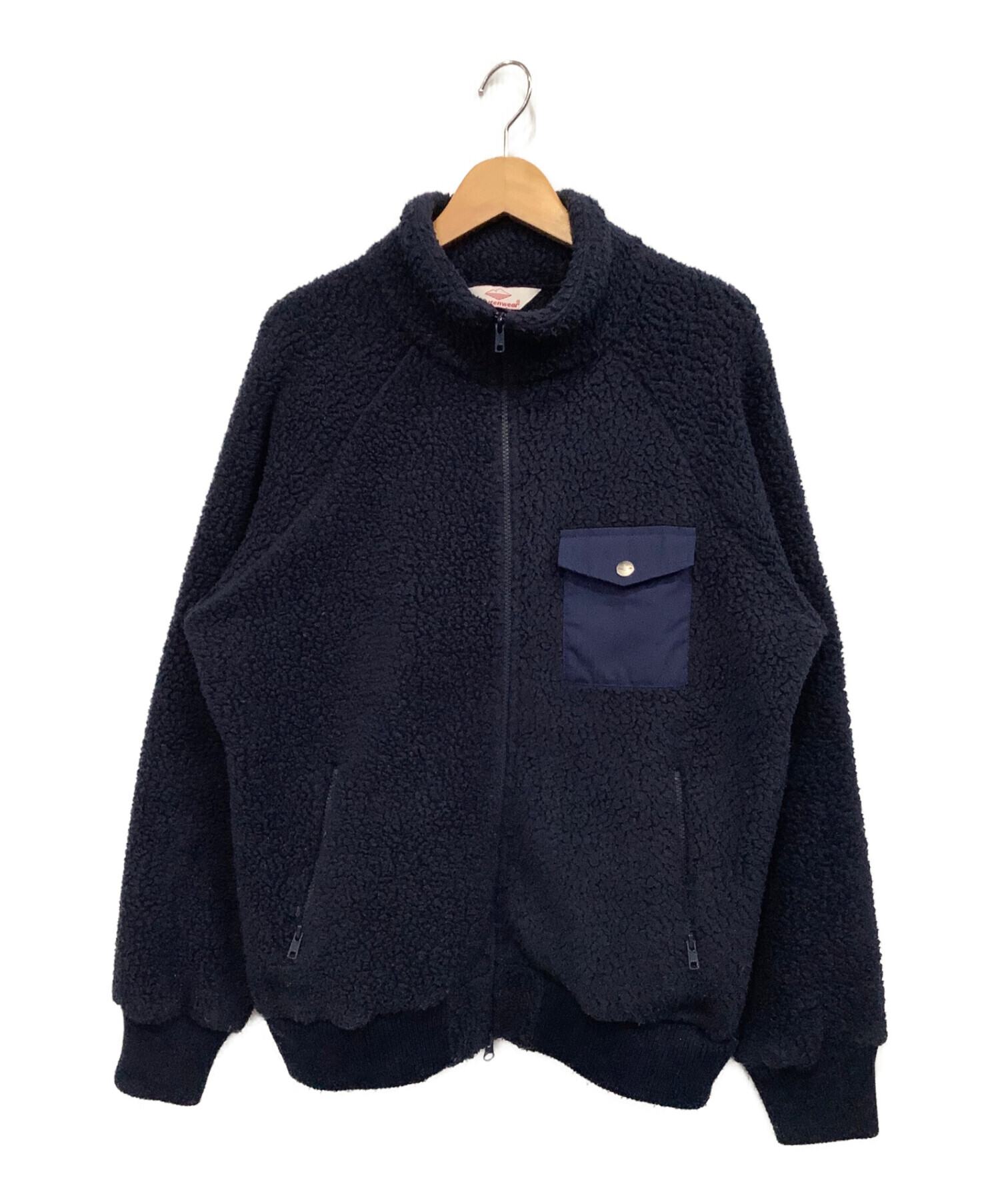 Battenwear (バテンウェア) フリースジャケット ネイビー サイズ:L