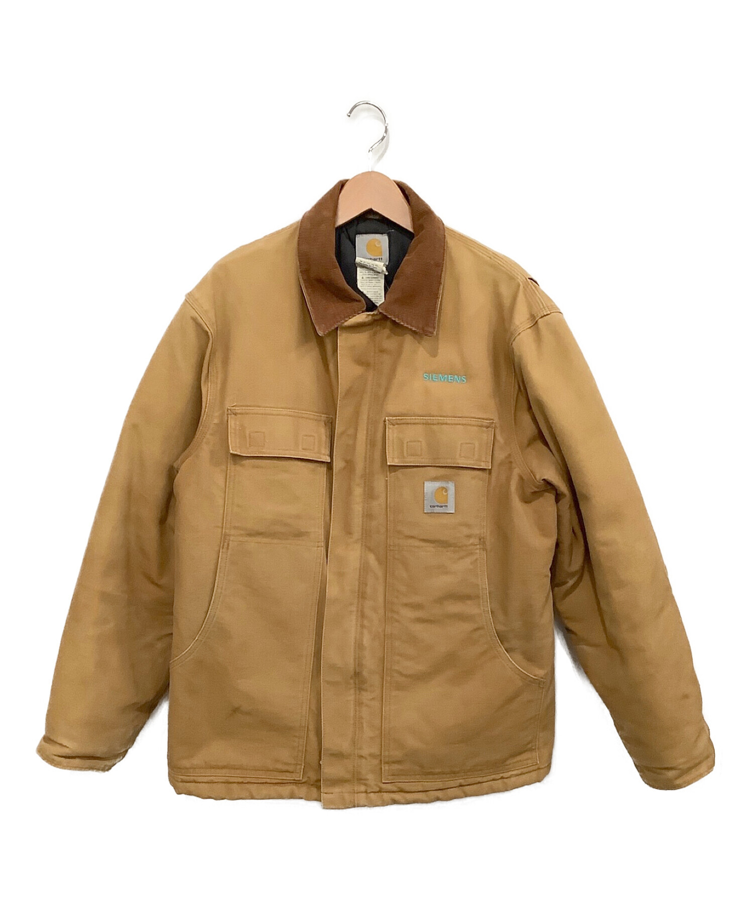 中古・古着通販】CarHartt (カーハート) 中綿ジャケット ブラウン