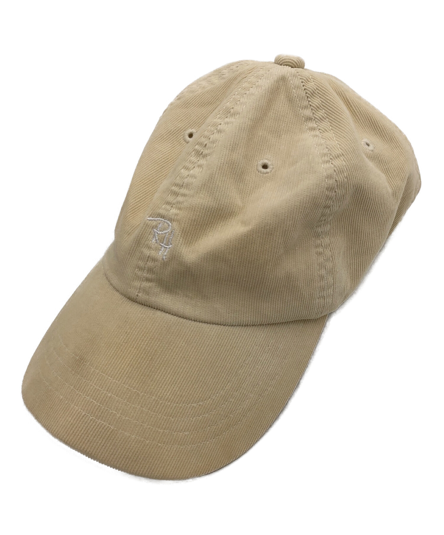 Ron Herman Corduroy Logo Cap BEIGE