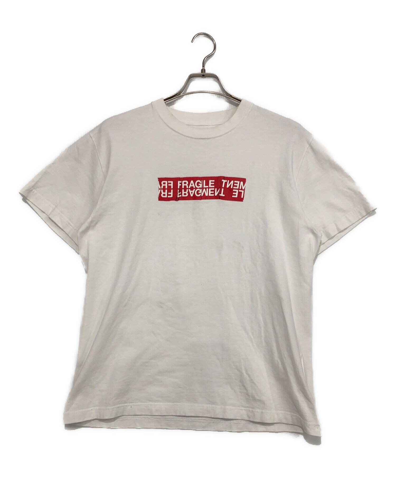 sacai×FRAGMENT DESIGN (サカイ×フラグメントデザイン) 半袖Tシャツ ホワイト サイズ:２