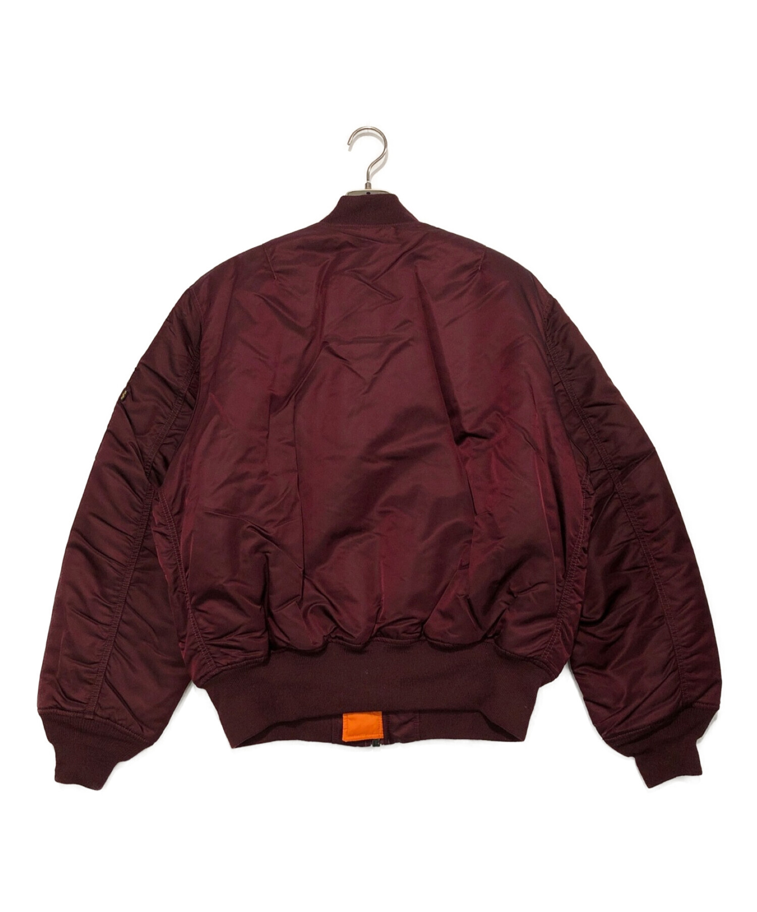 アルファ MA1 野村訓市 ボルドー ワインレッド large L - www.stedile