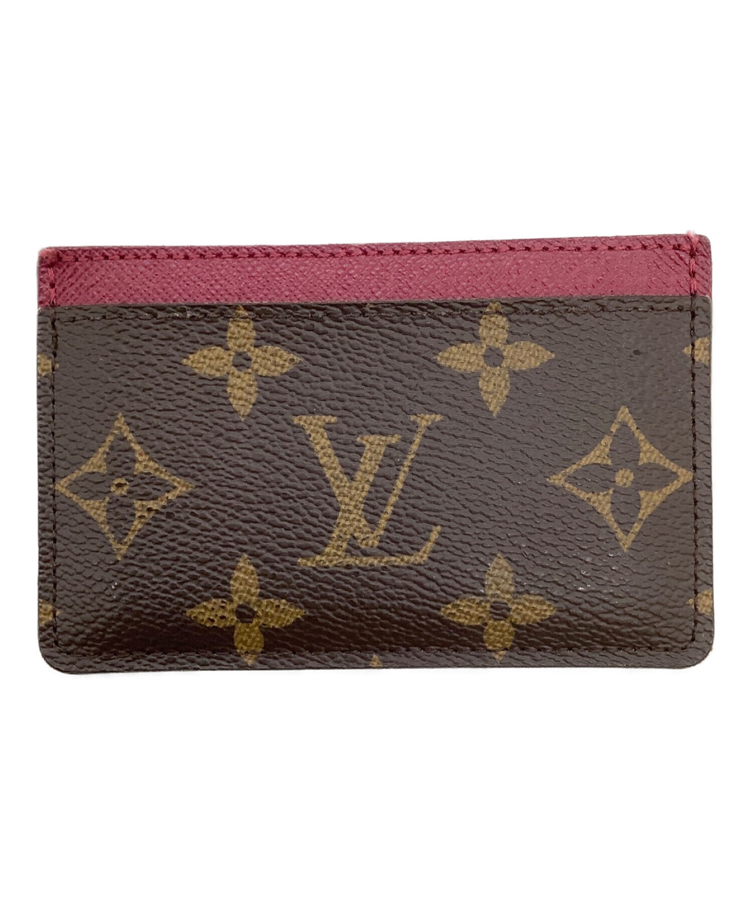 中古・古着通販】LOUIS VUITTON (ルイ ヴィトン) パスケース ブラウン