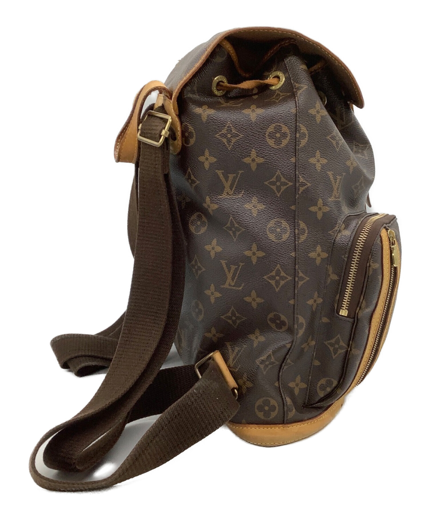 中古・古着通販】LOUIS VUITTON (ルイ ヴィトン) リュック ブラウン