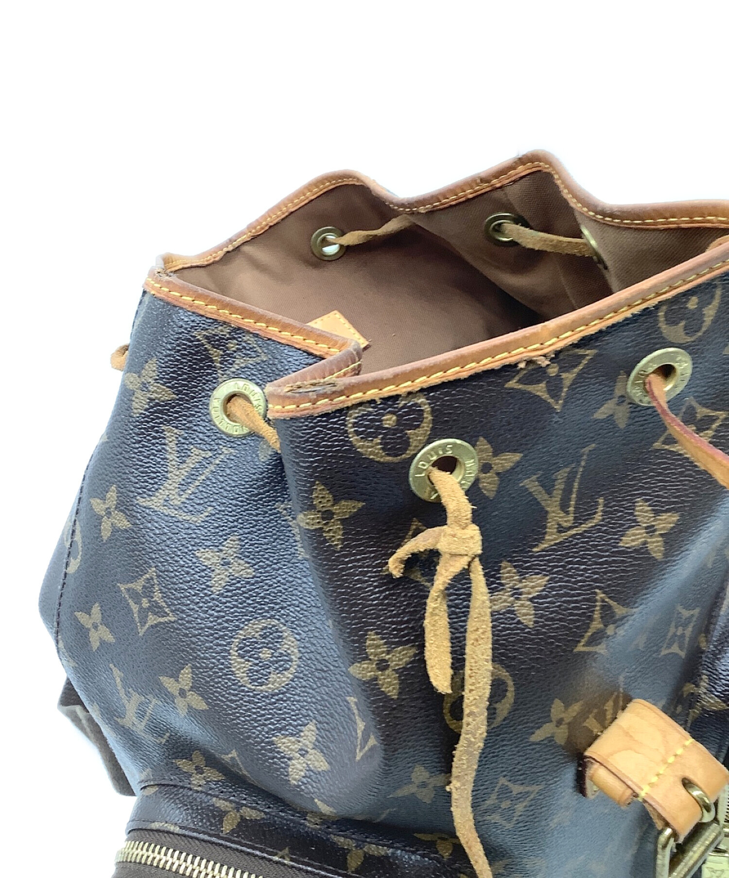 中古・古着通販】LOUIS VUITTON (ルイ ヴィトン) リュック ブラウン