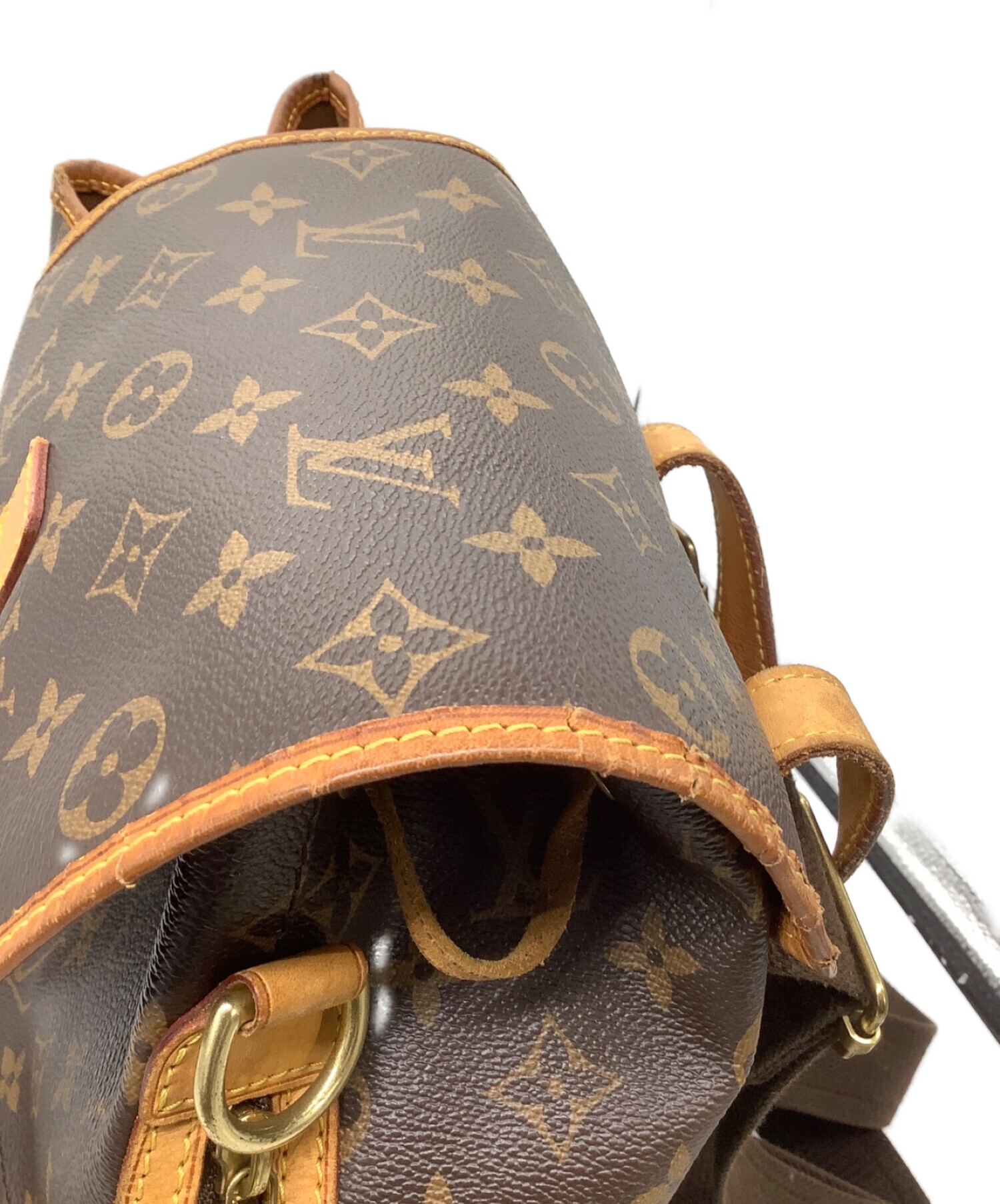 中古・古着通販】LOUIS VUITTON (ルイ ヴィトン) リュック ブラウン