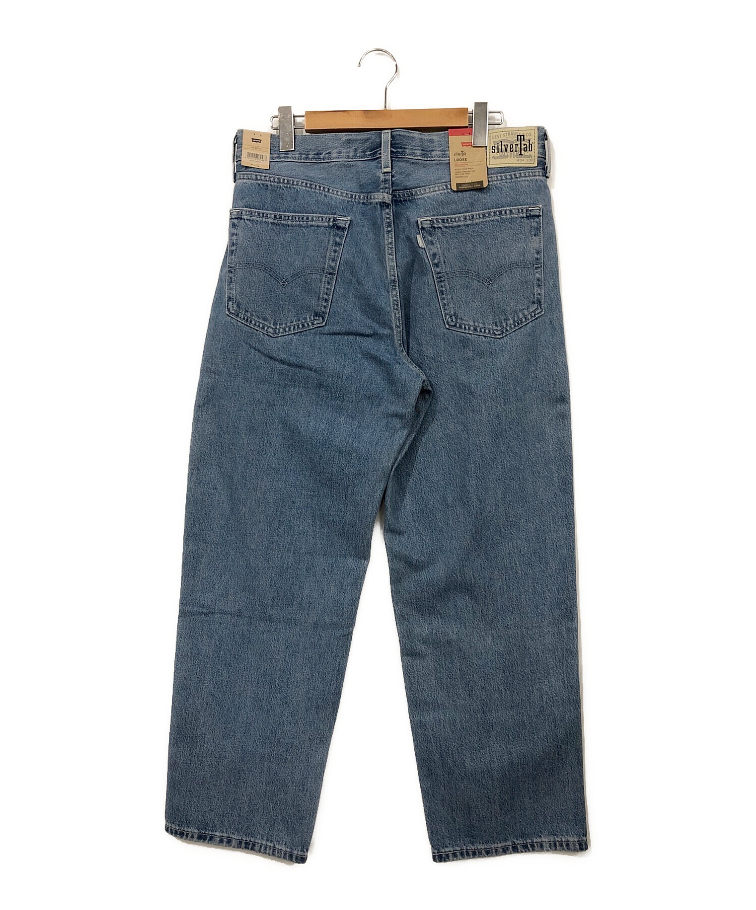 LEVI'S SILVERTAB (リーバイス シルバータブ) ルーズフィットデニムパンツ ブルー サイズ:W34 未使用品