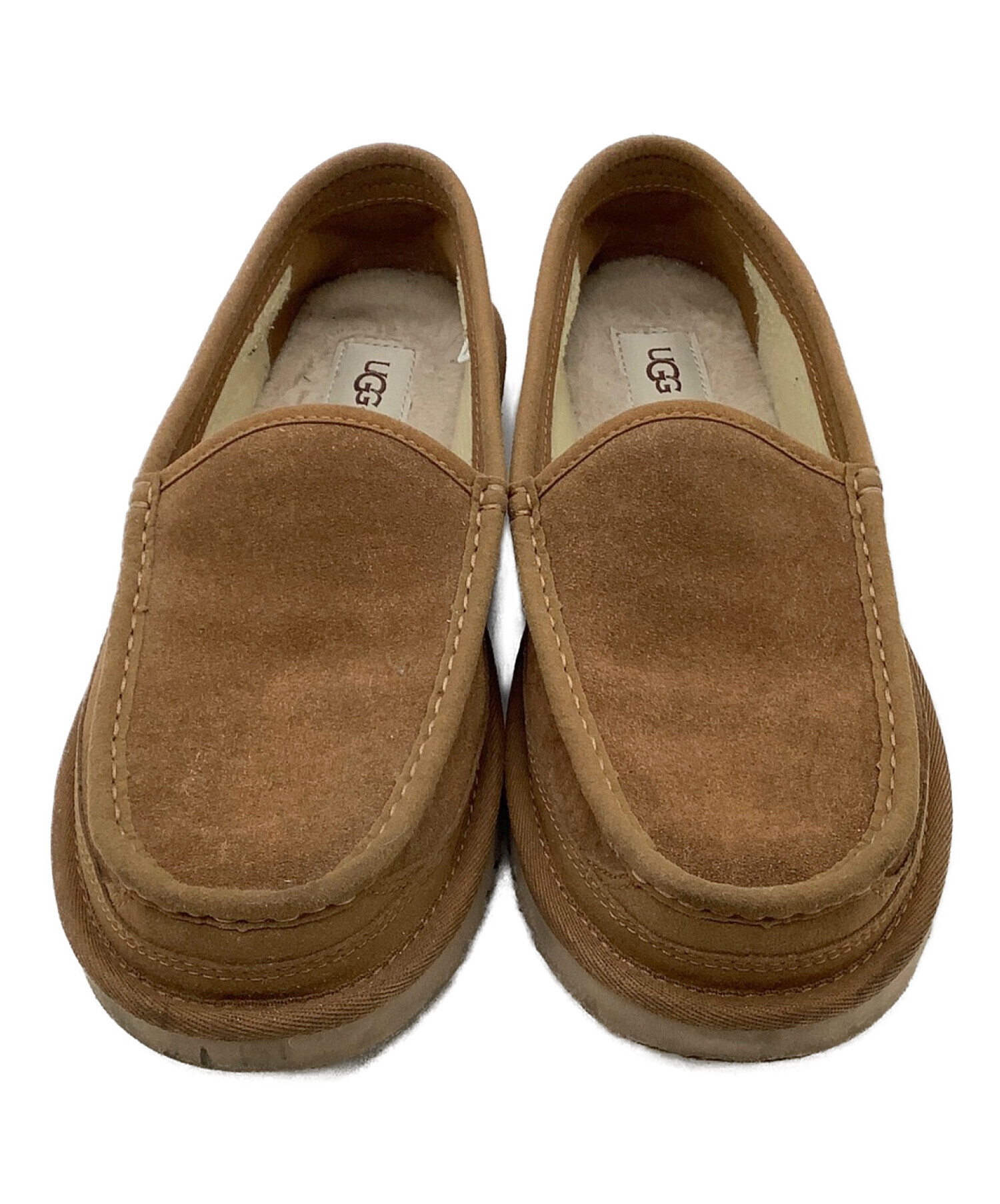 UGG (アグ) モカシン デックス ブラウン サイズ:26.5