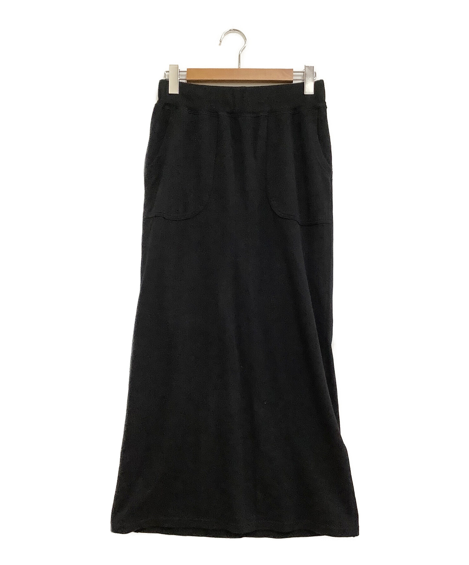 Hysteric Glamour (ヒステリックグラマー) バックプリントスウェットスカート ブラック サイズ:FREE