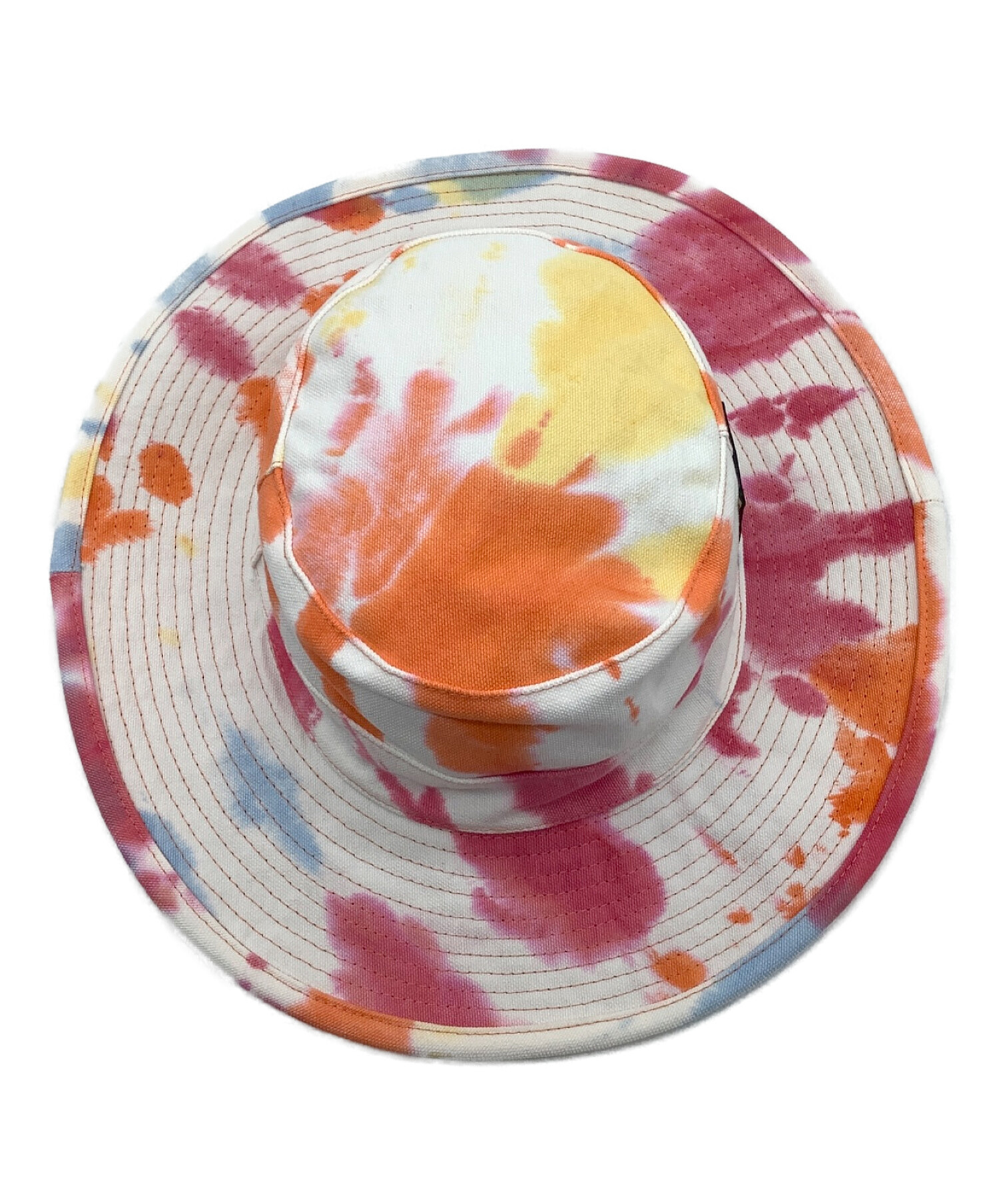 LOEWE (ロエベ) Paula’s Ibiza Logo Detailed Tie-Dyed Bucket Hat マルチカラー サイズ:57