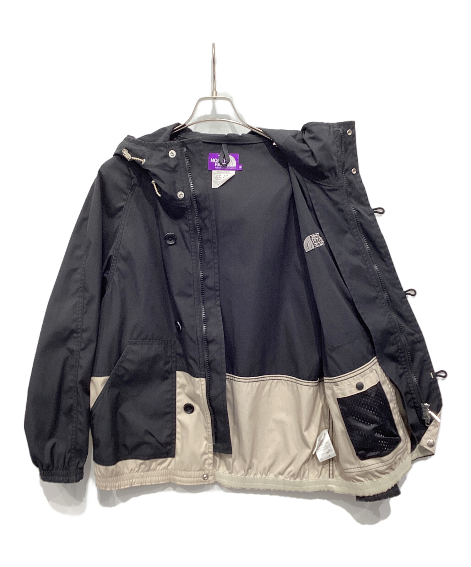 中古・古着通販】THE NORTHFACE PURPLELABEL (ザ・ノースフェイス パープルレーベル) MONKEY TIME (モンキータイム)  別注65/35 SHORT MOUNTAIN PARKA ブラック×ベージュ サイズ:M｜ブランド・古着通販 トレファク公式【TREFAC  FASHION】スマホサイト